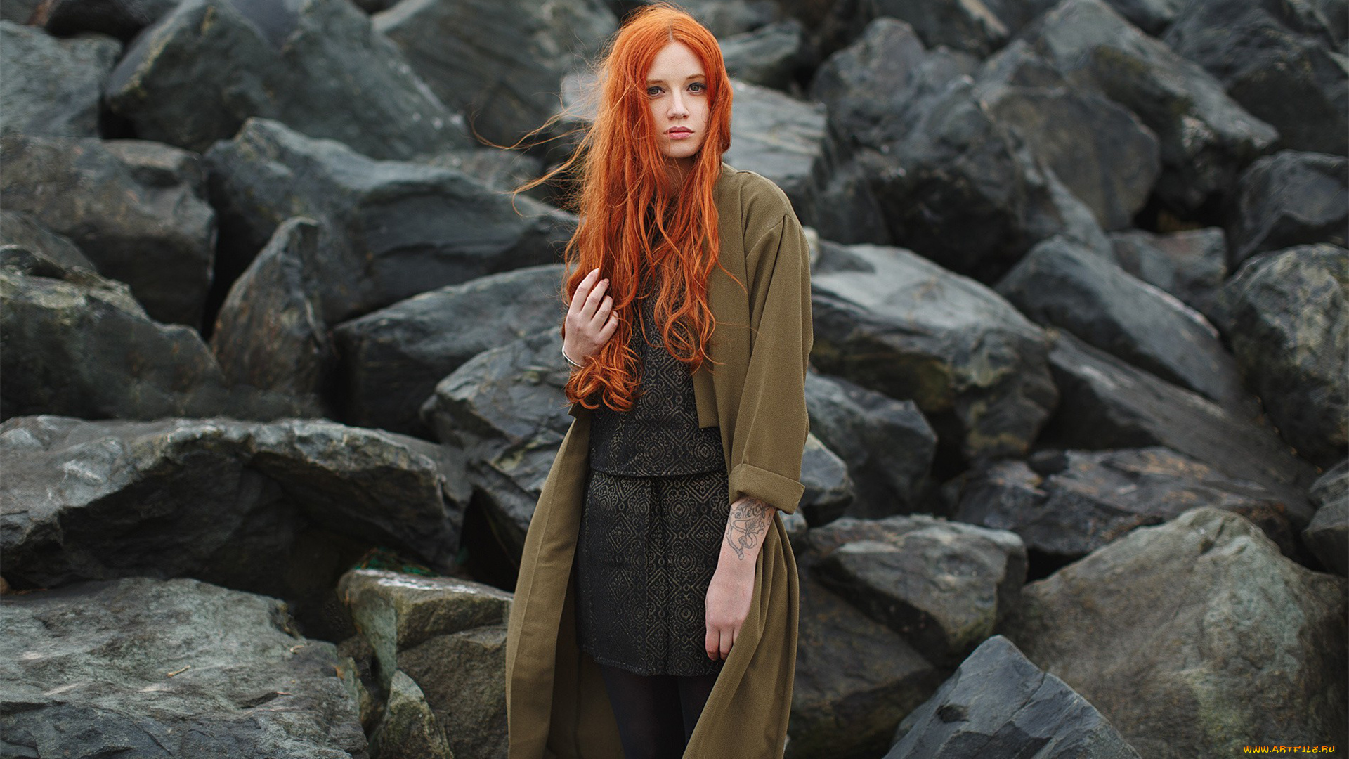 девушка, девушки, -unsort, , рыжеволосые, и, другие, модель