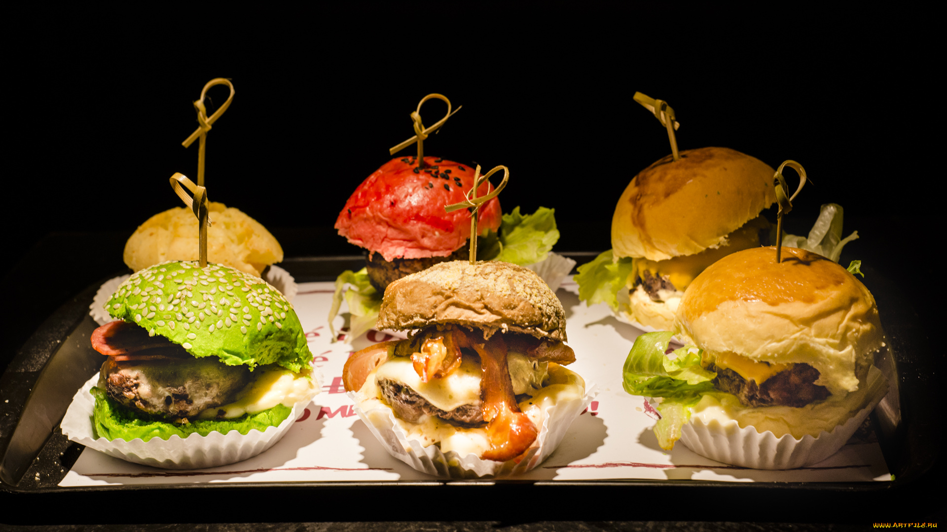 еда, бутерброды, , гамбургеры, , канапе, снедь