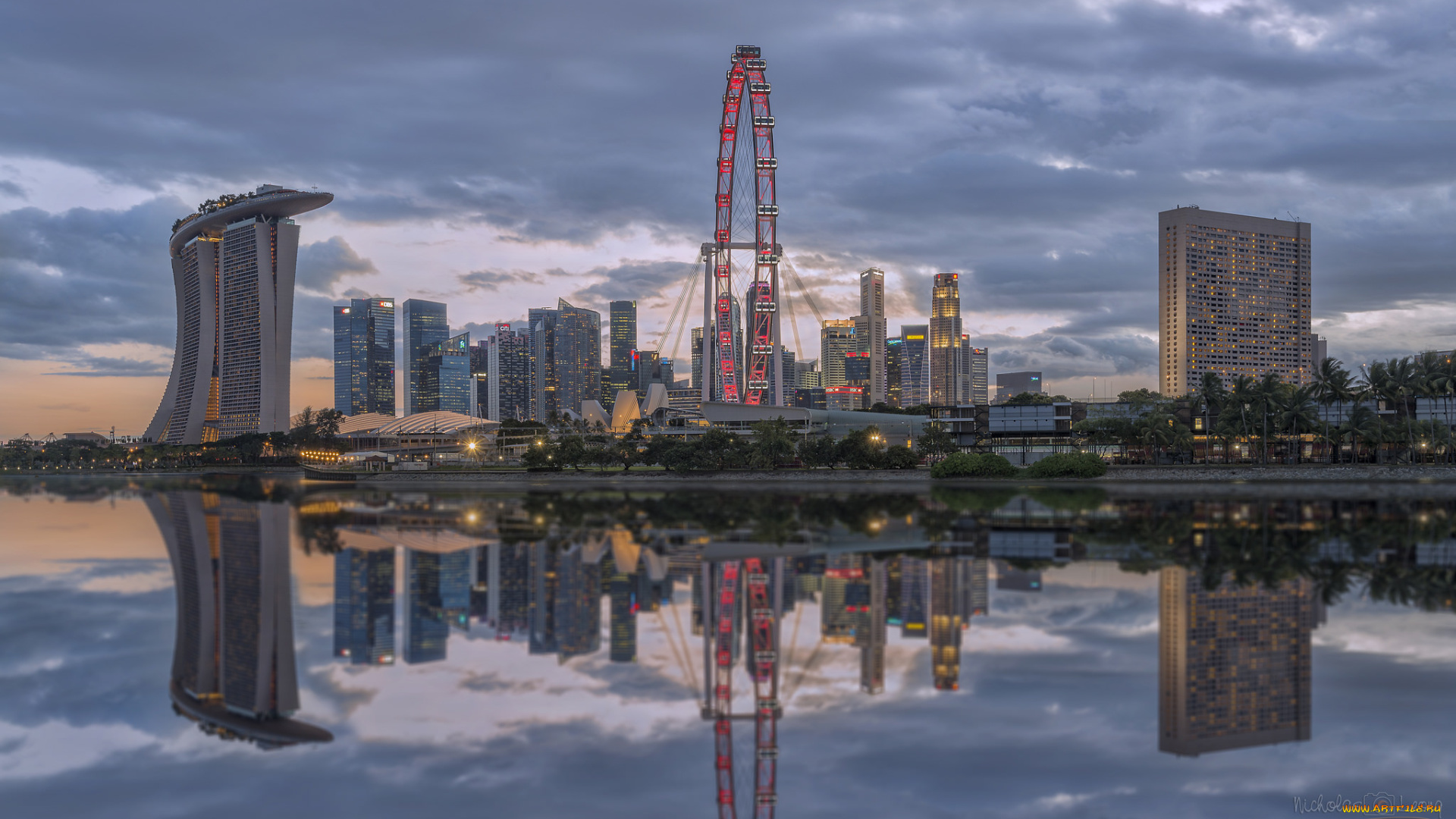 города, сингапур, , сингапур, простор