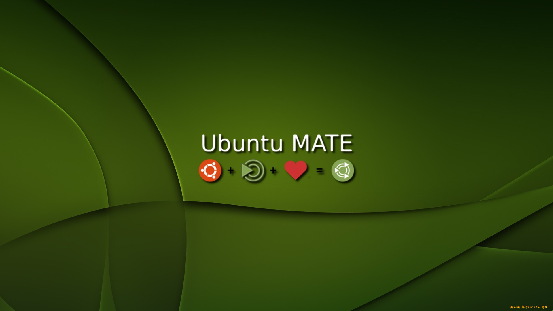 компьютеры, ubuntu, linux, фон, логотип