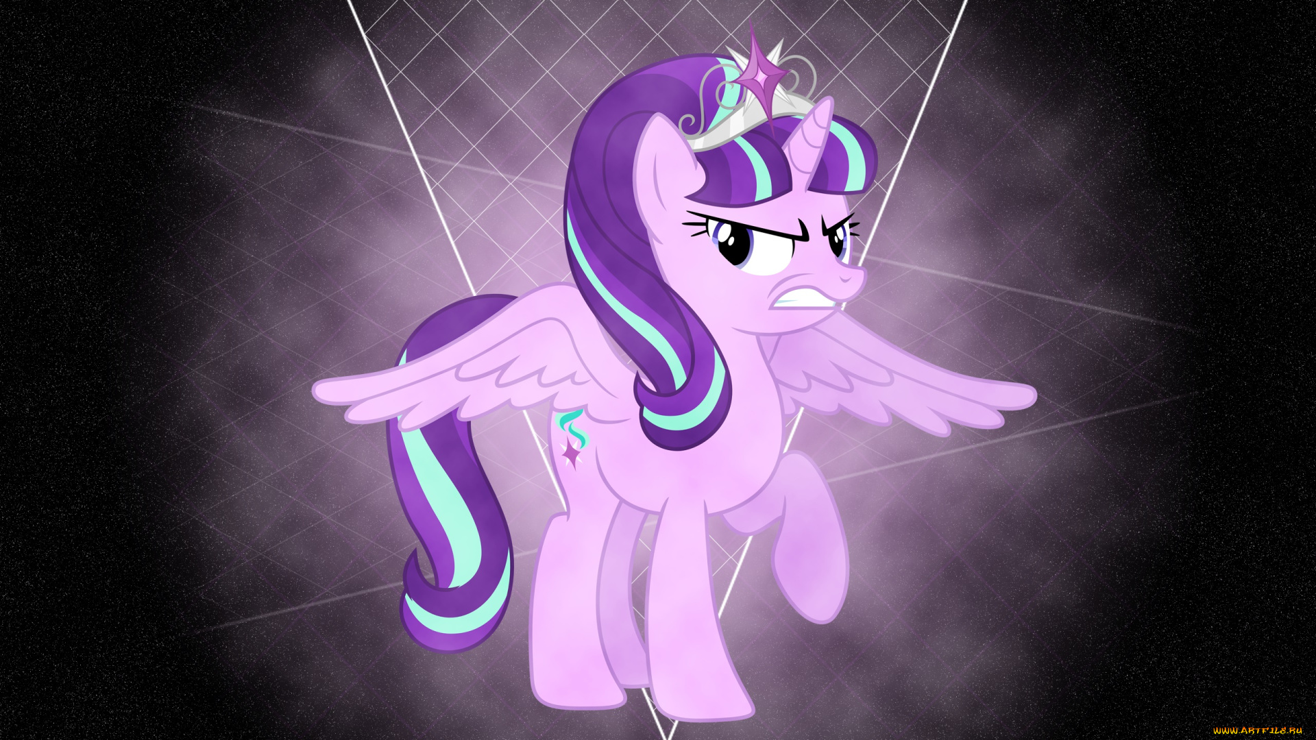 мультфильмы, my, little, pony, фон, пони