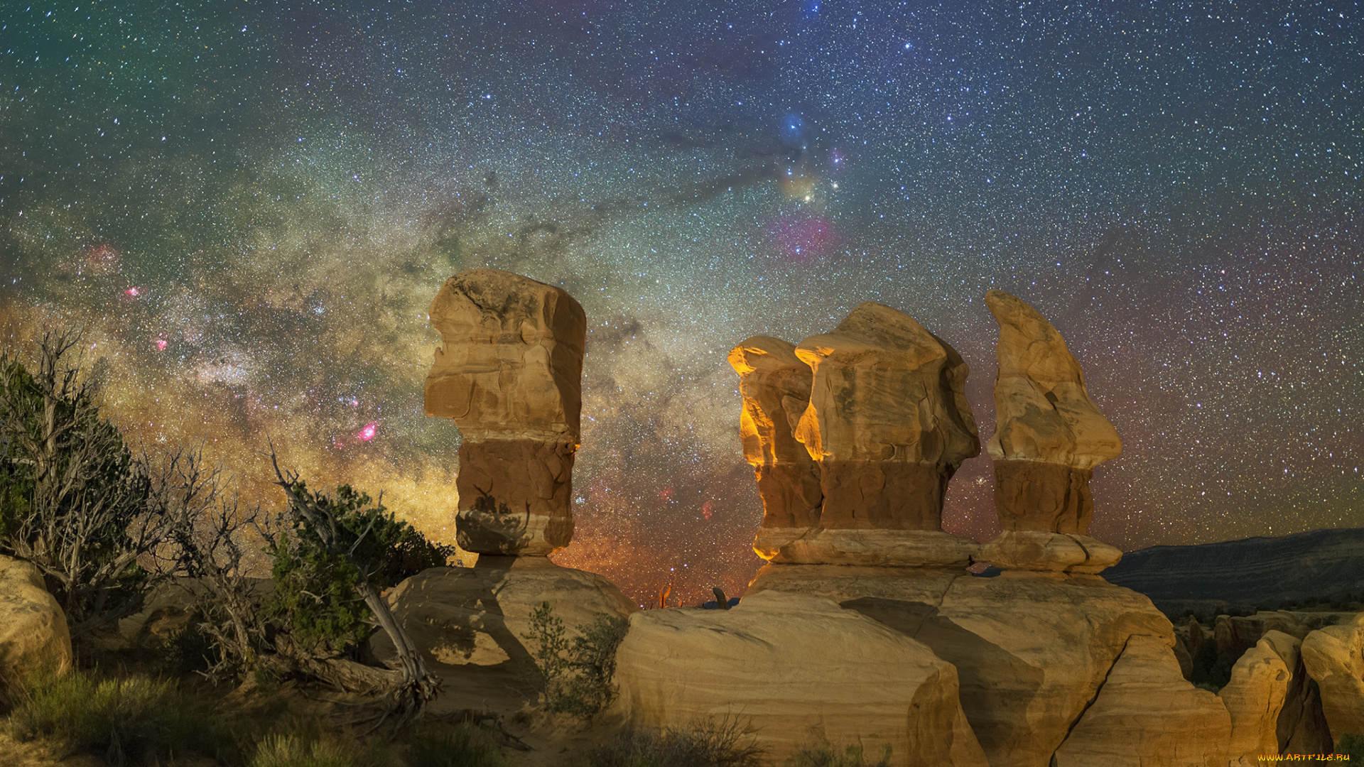 природа, горы, простор