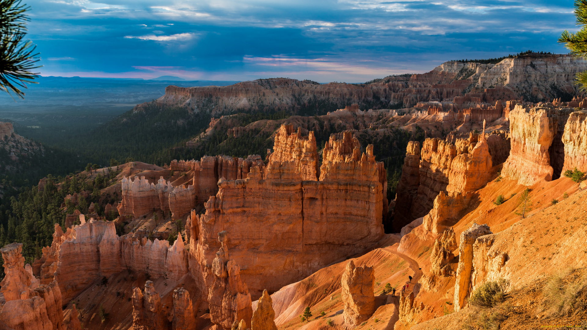 природа, горы, простор