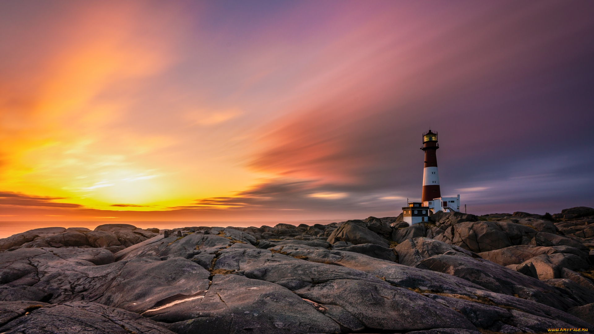 природа, маяки, море, norway, маяк, побережье, норвегия