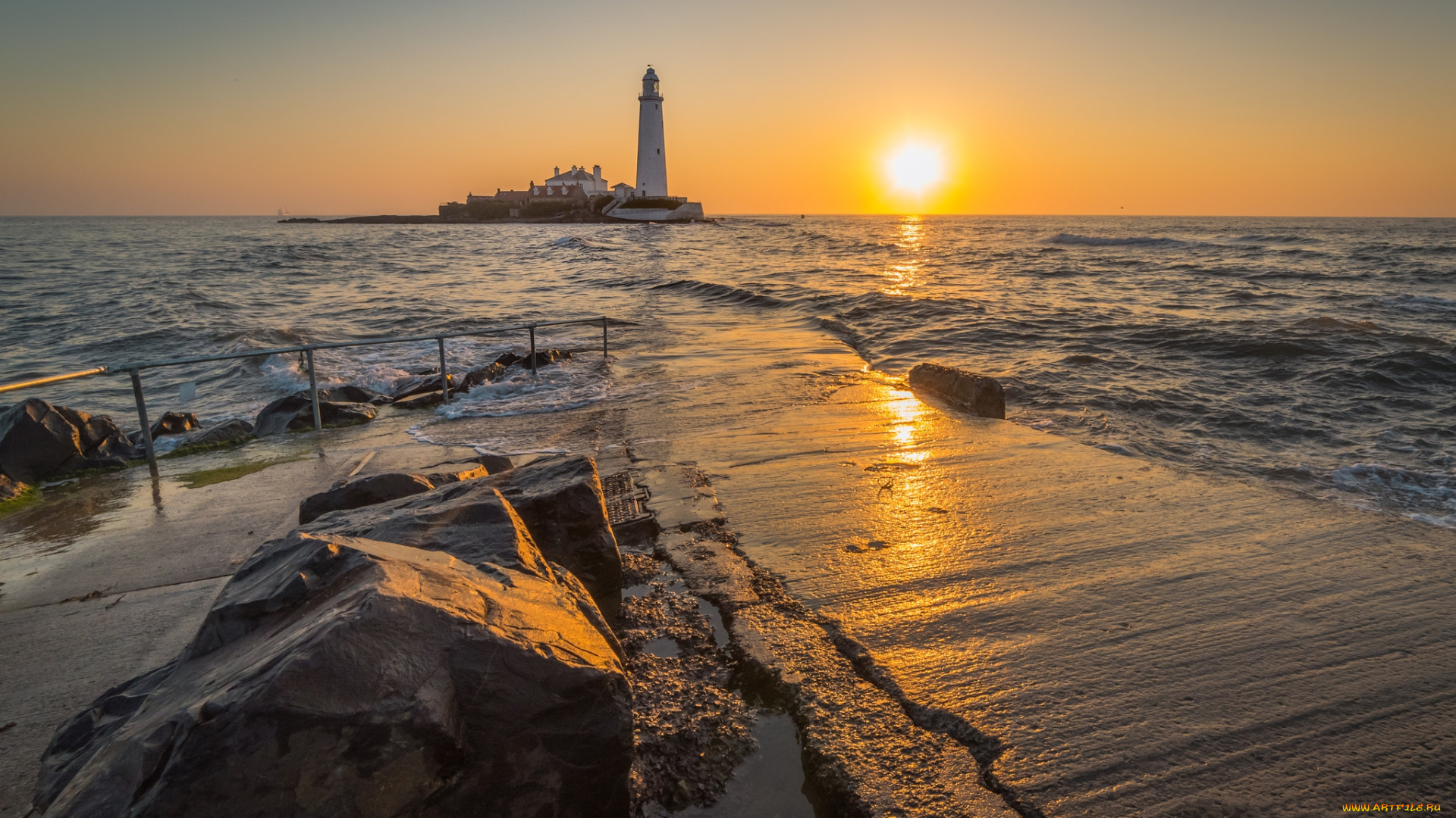 природа, маяки, простор