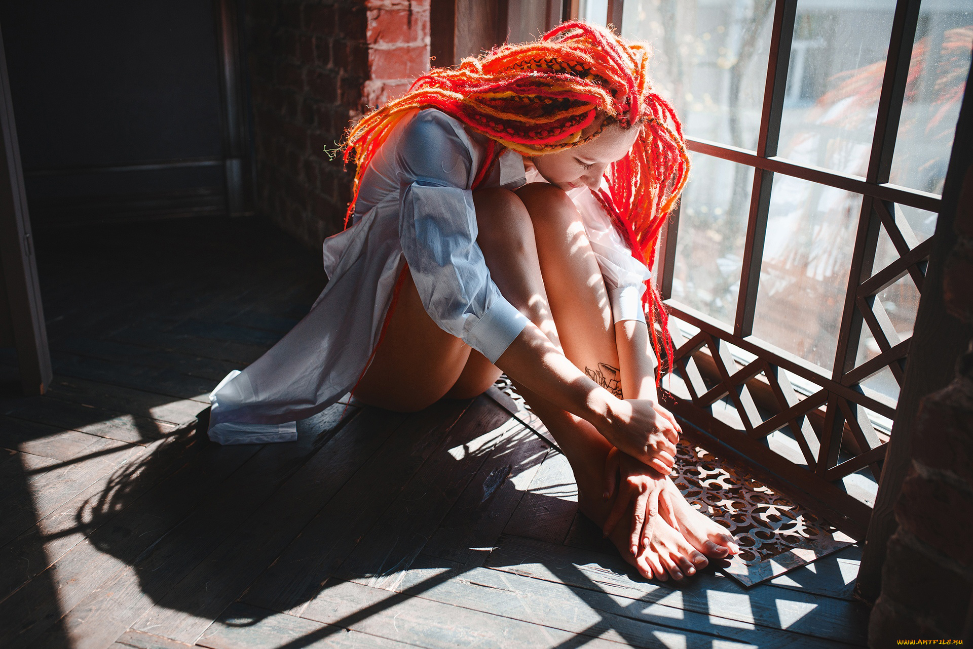 девушка, девушки, -unsort, , рыжеволосые, и, другие, модель