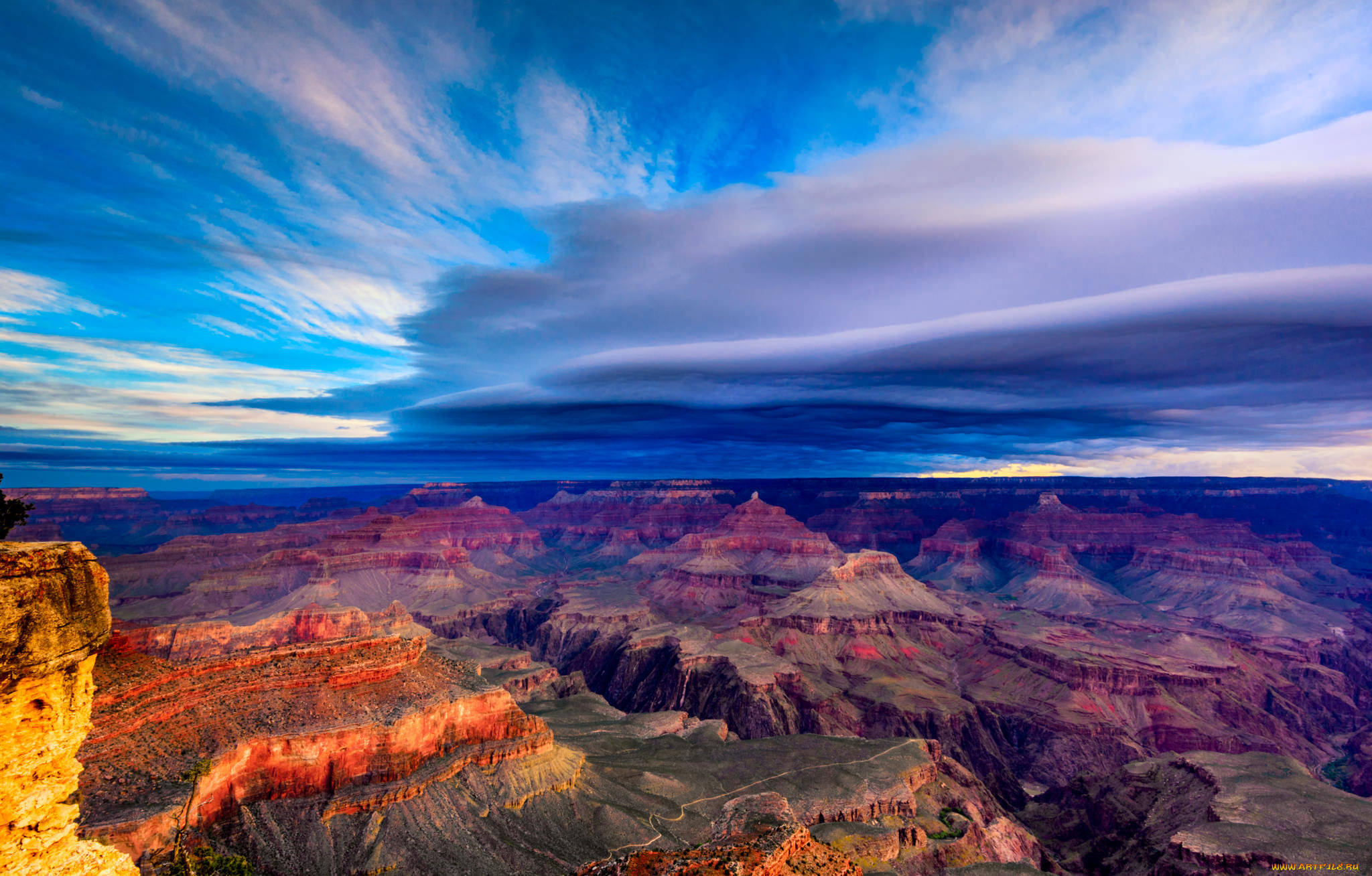 природа, горы, простор