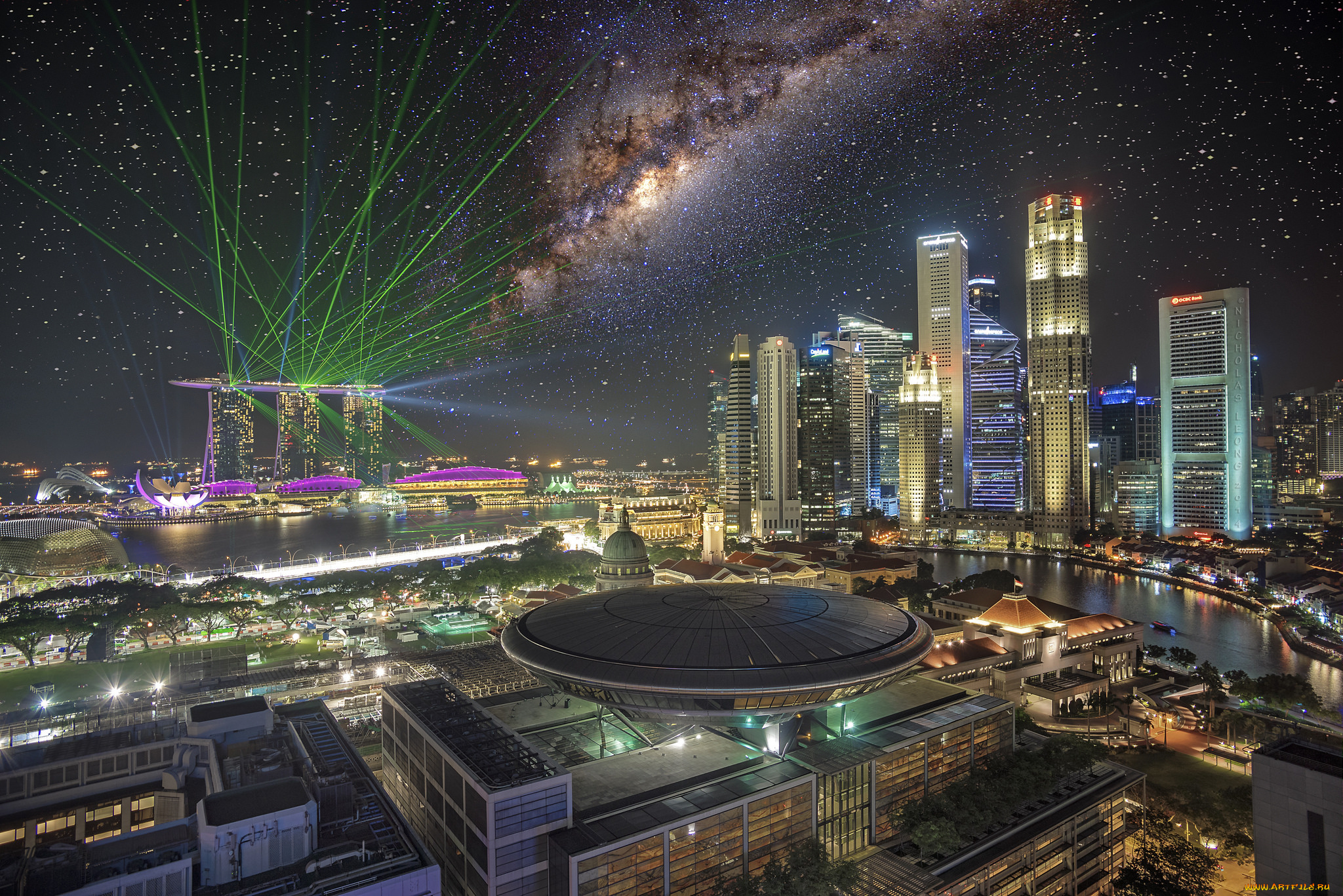 города, сингапур, , сингапур, простор