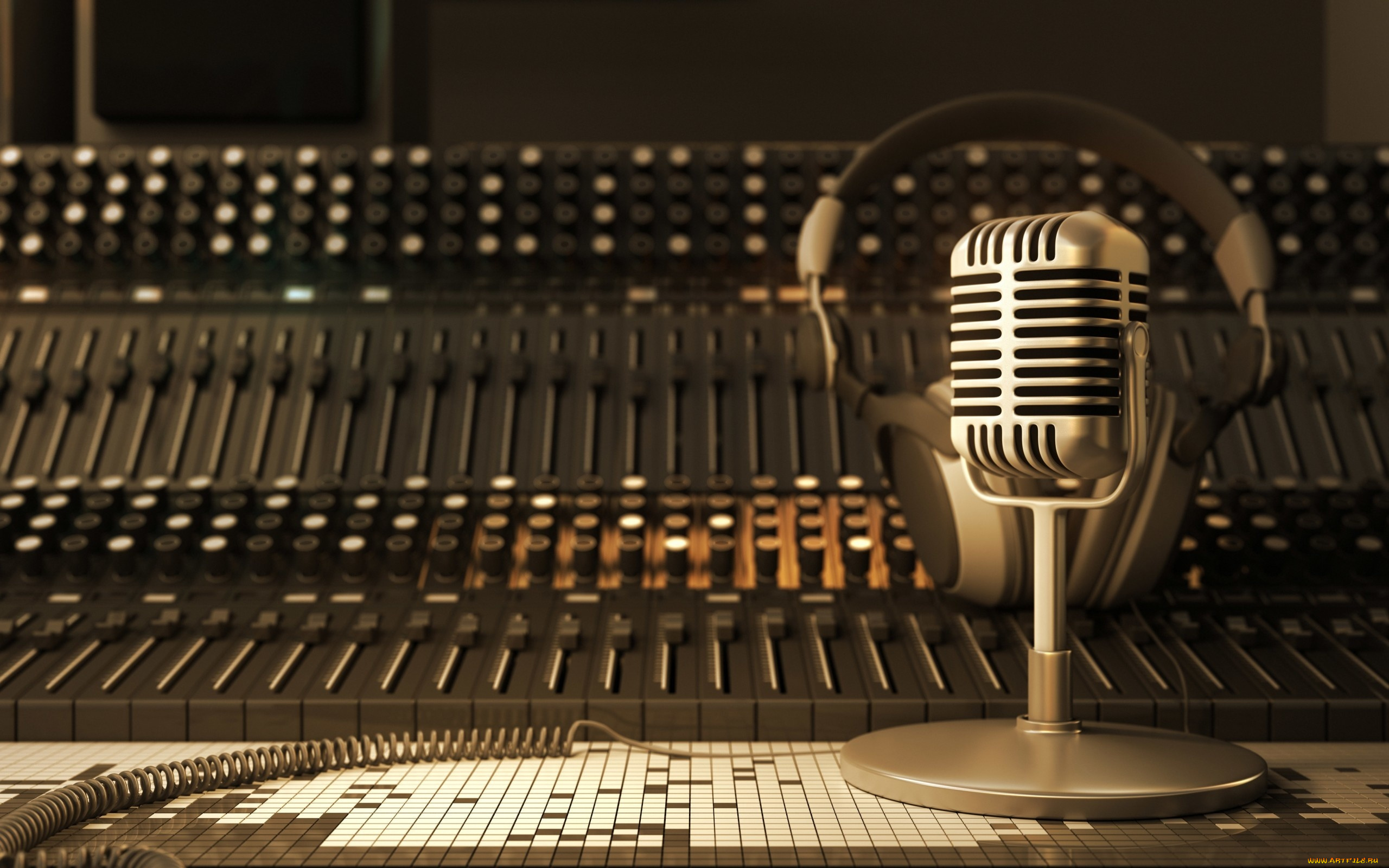 музыка, -другое, микрофон, наушники, пульт