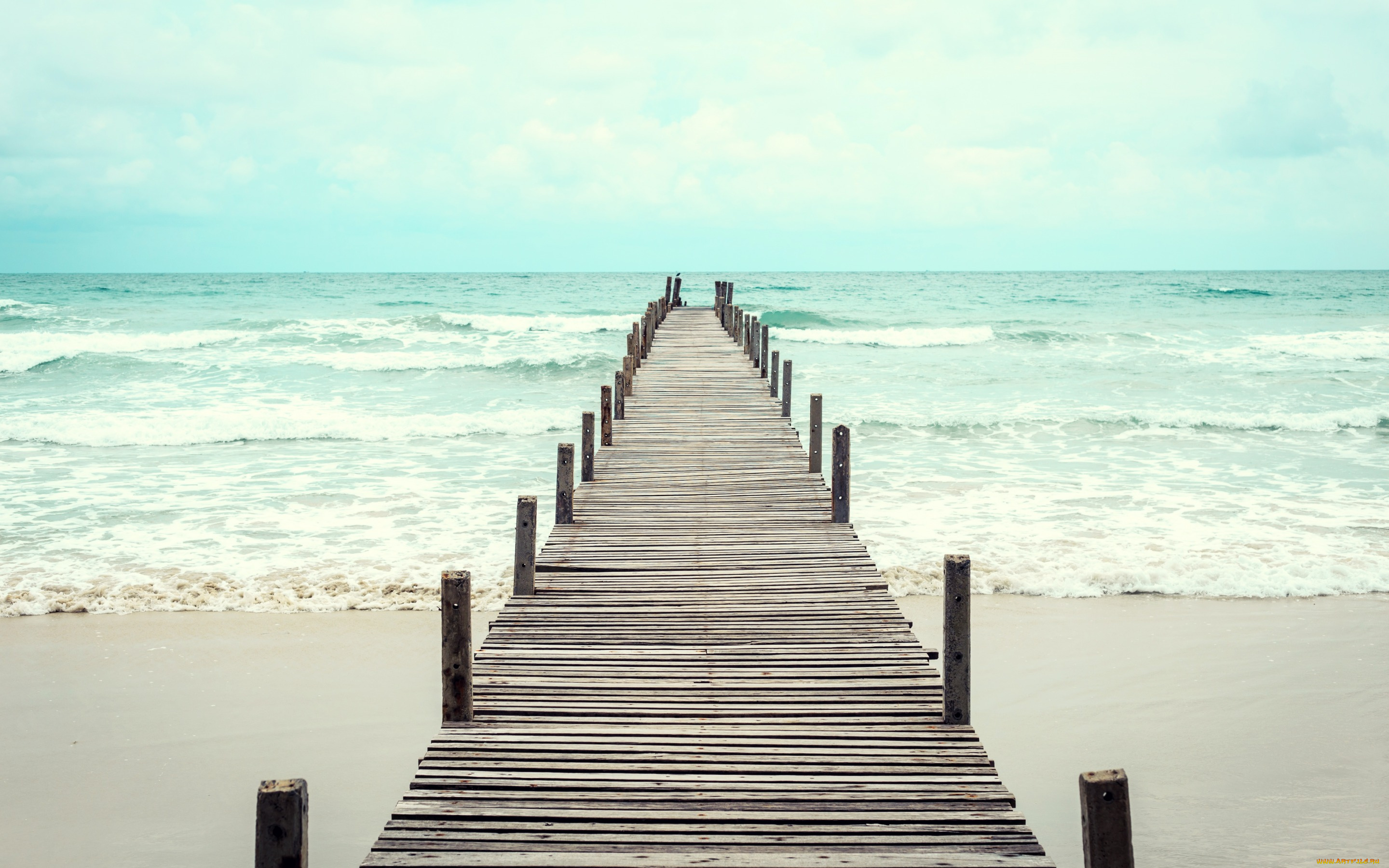 природа, побережье, sand, summer, seascape, лето, пирс, песок, beach, море, blue, волны, wave, пляж, sea