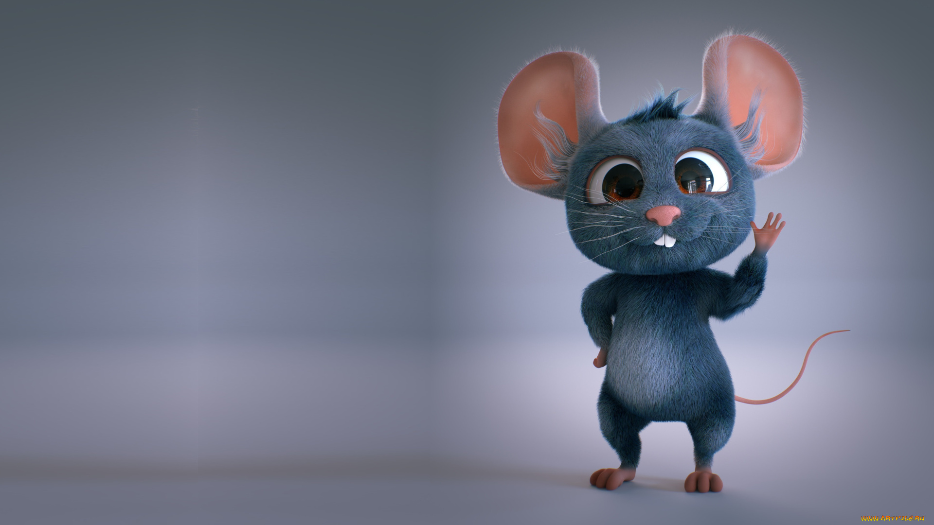 3д, графика, юмор, , humor, мышка