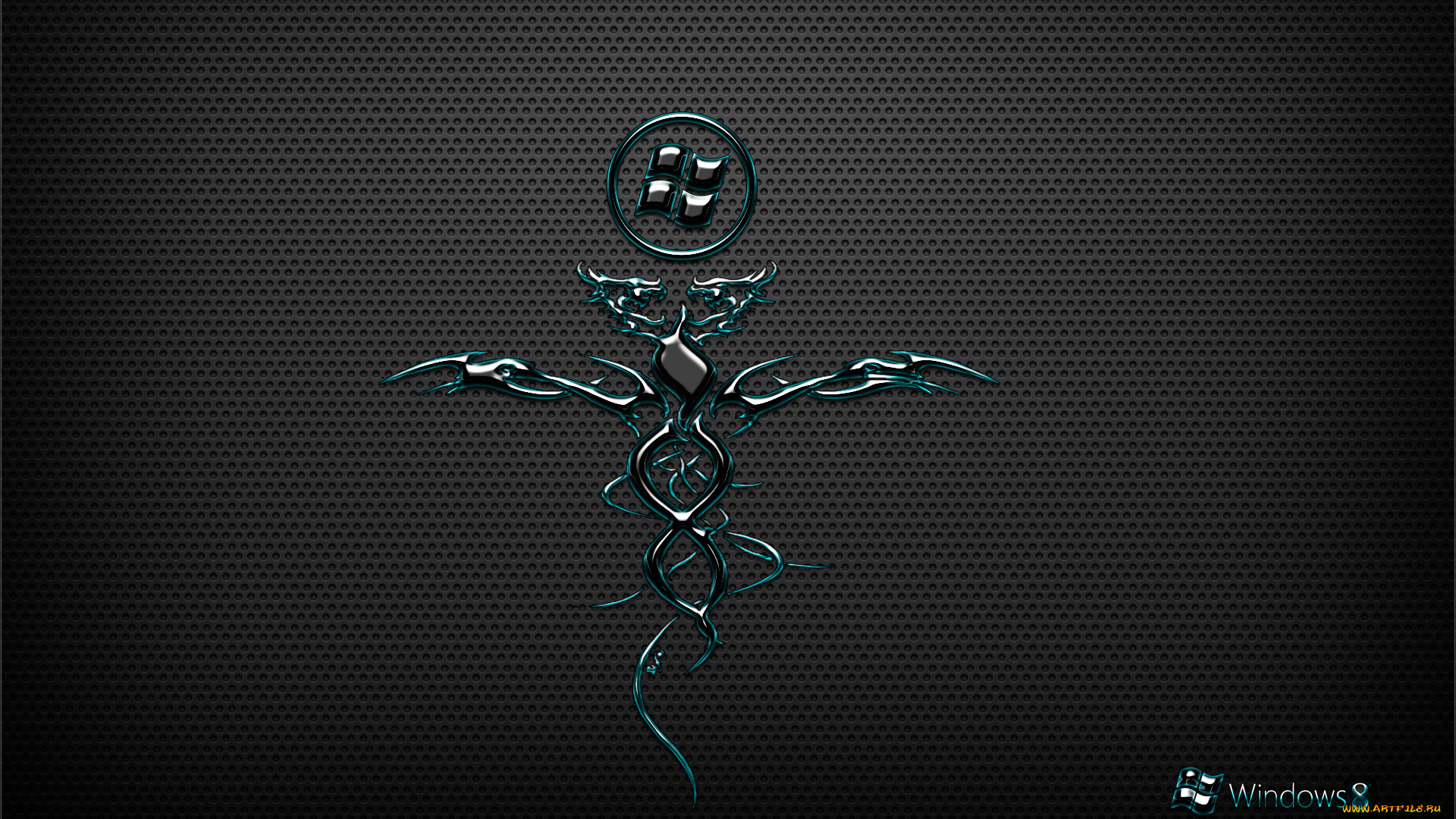 компьютеры, windows, 8, фон, логотип