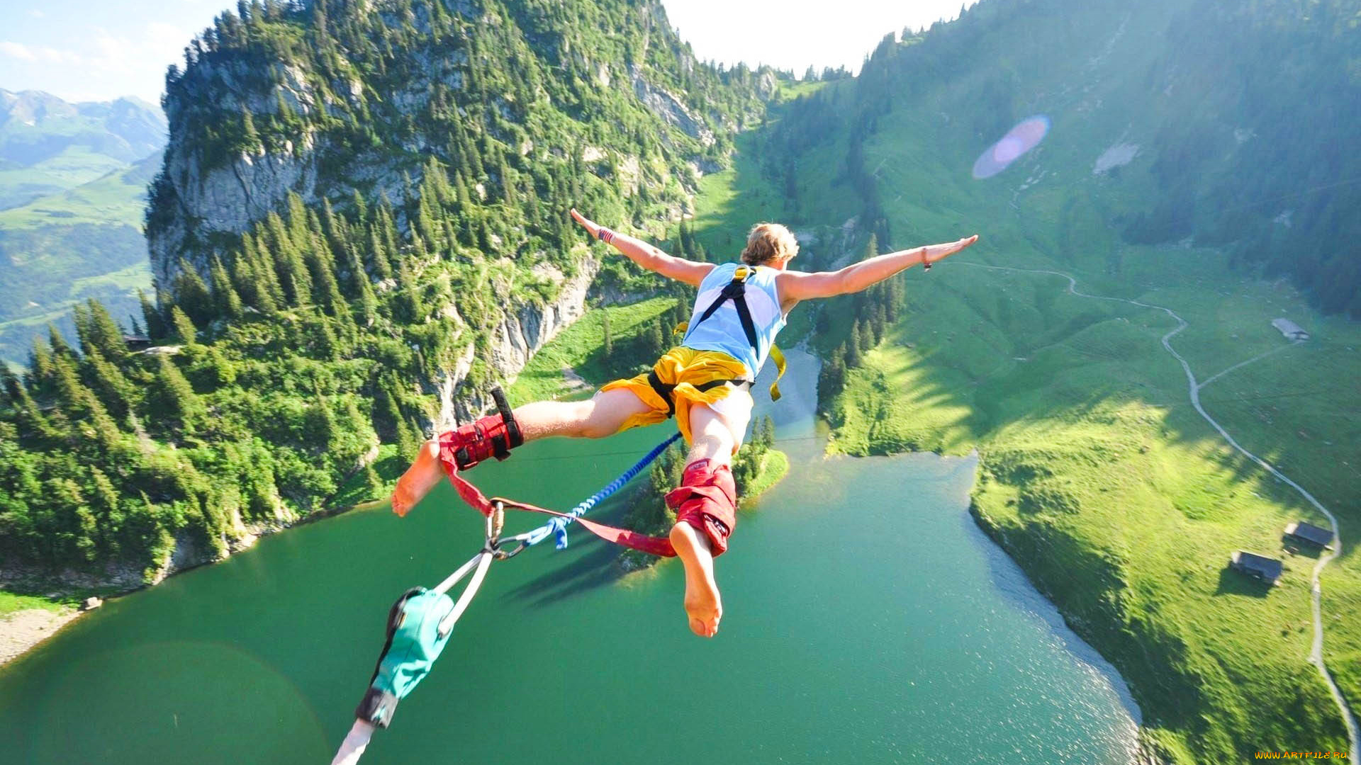 спорт, экстрим, полет