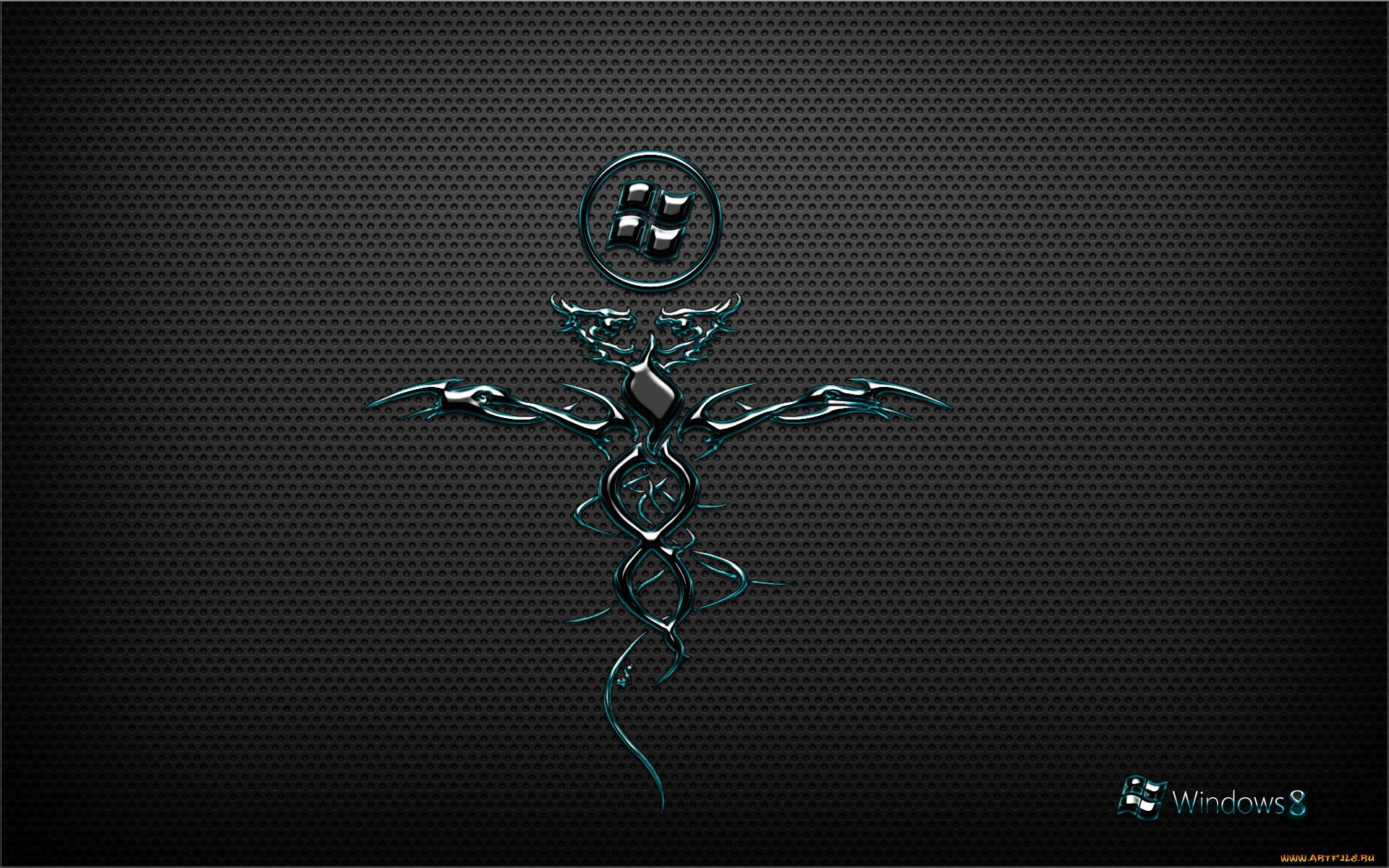 компьютеры, windows, 8, фон, логотип