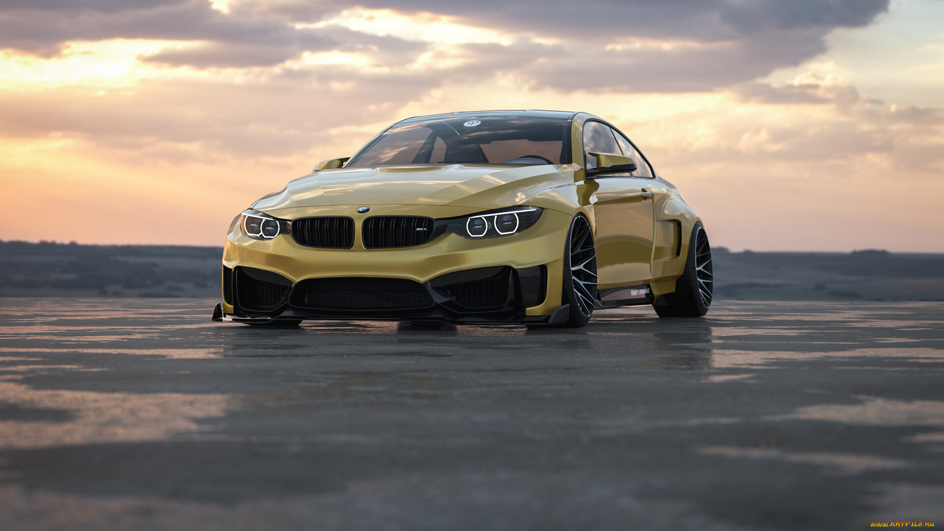 автомобили, виртуальный, тюнинг, bmw, m4, performance, germany, monster