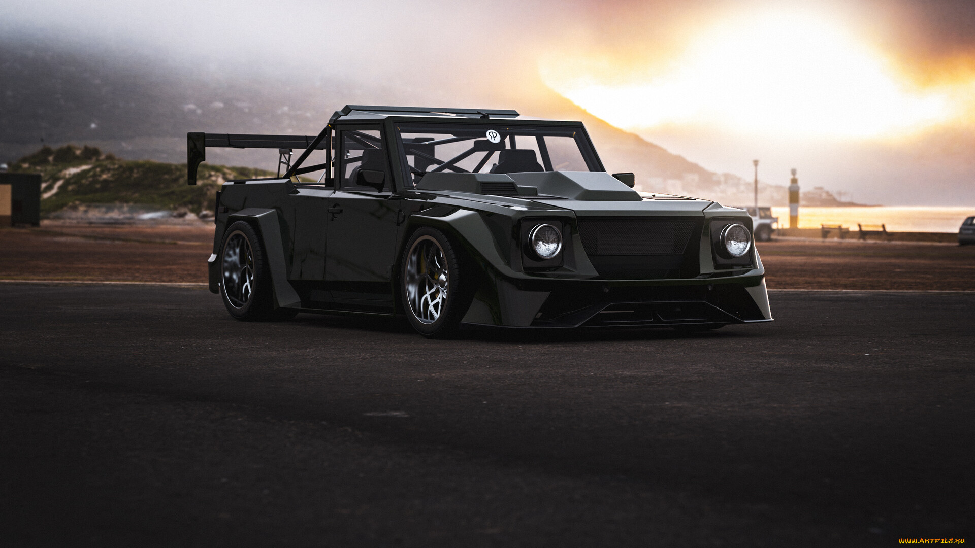 автомобили, виртуальный, тюнинг, pickup, lm002, super, sport