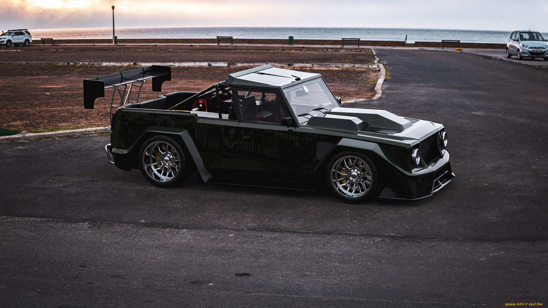 автомобили, виртуальный, тюнинг, pickup, lm002, super, sport