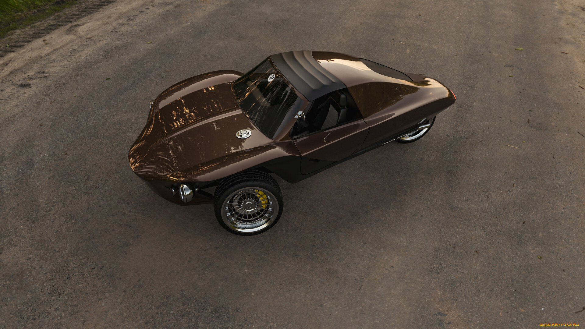 автомобили, виртуальный, тюнинг, velorex, чудный, и, прикольный, трёхколёсный, автомобиль