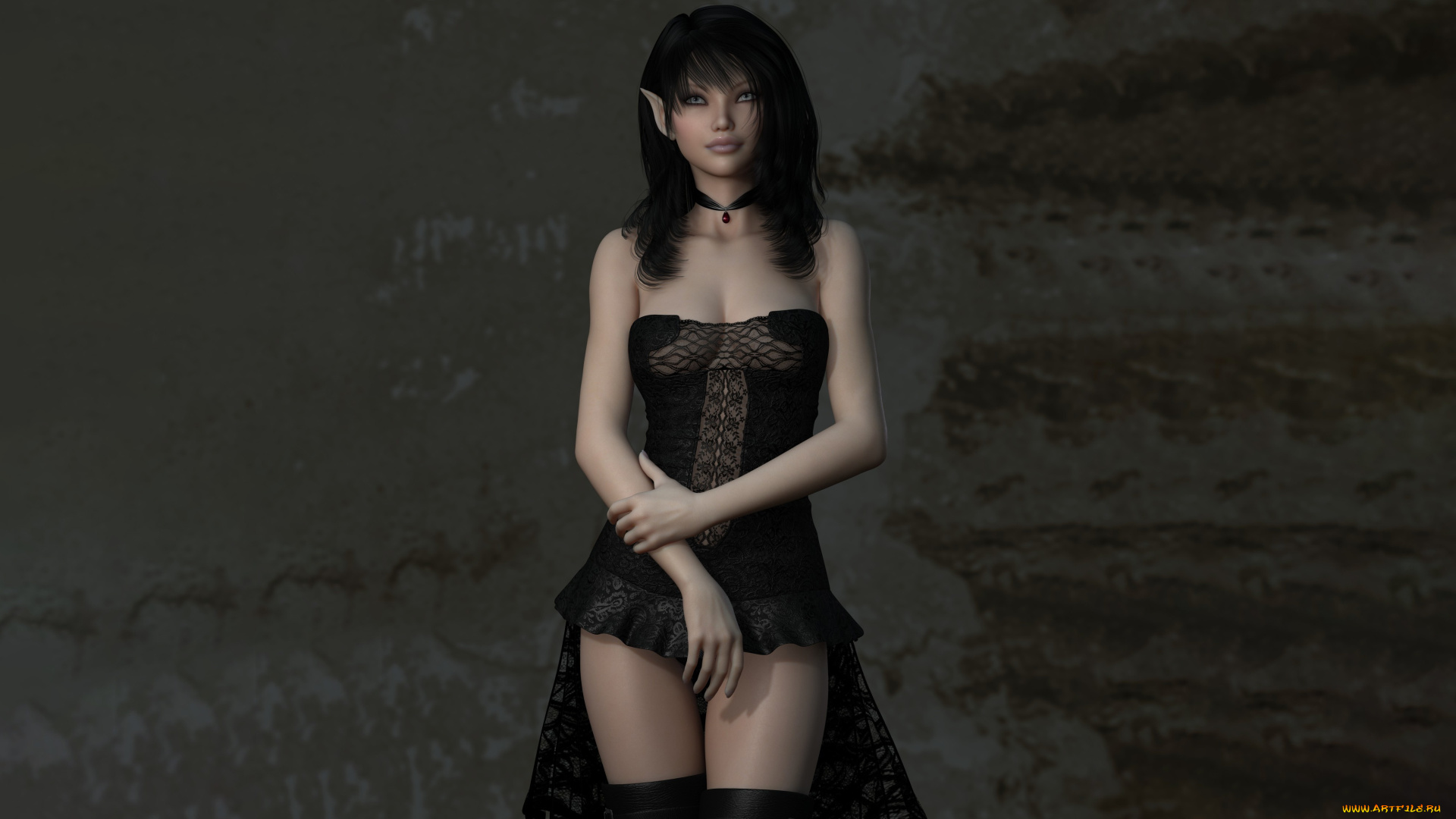 божественная, эльфийка, 3д, графика, эльфы, , elves, девушка, красивая, супер, секси, няша, нежная, классная, модница, лапочка, мадам