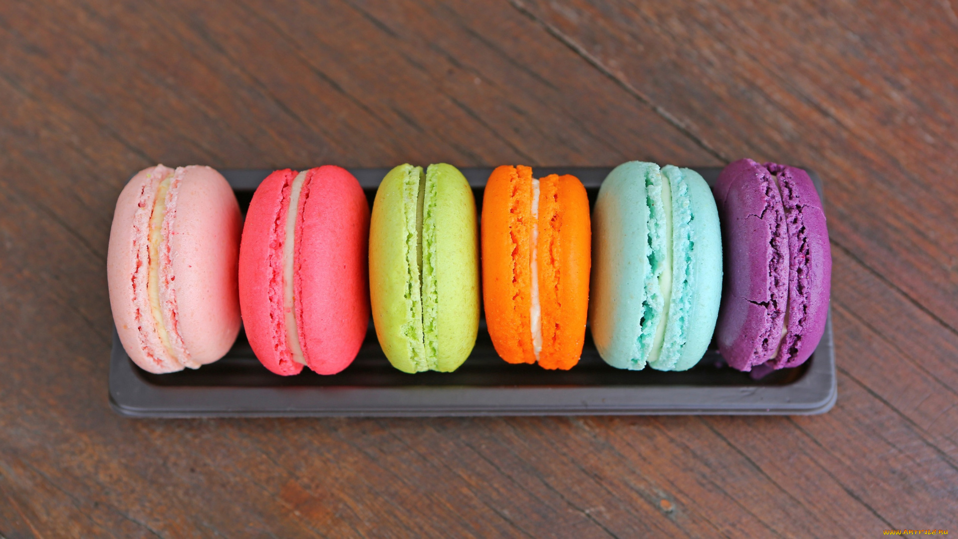 еда, макаруны, лакомство, печенье, ассорти