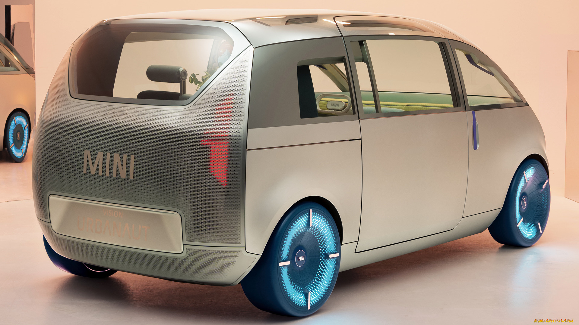 mini, vision, urbanaut, 2021, автомобили, mini, vision, urbanaut, 2021
