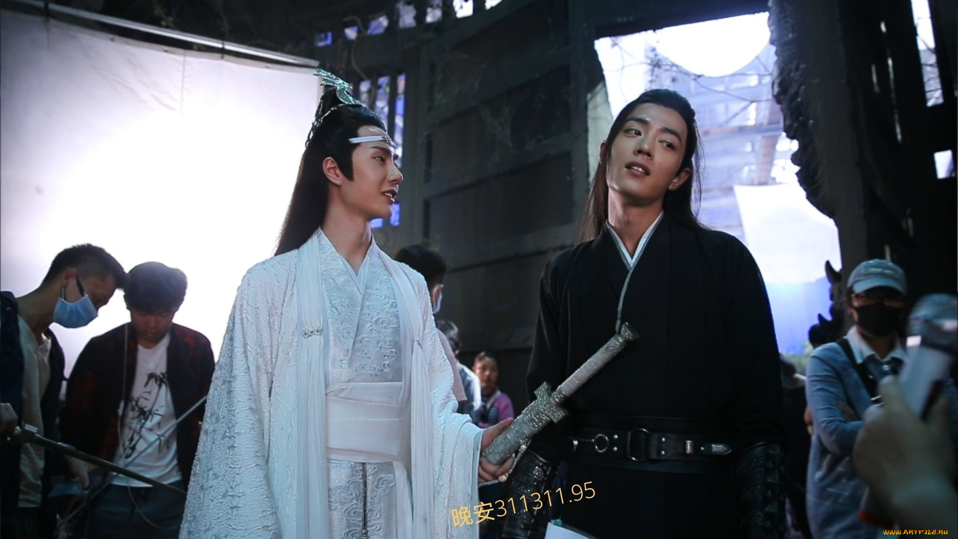 разное, знаменитости, ван, ибо, сяо, чжань, костюмы, люди, съемки