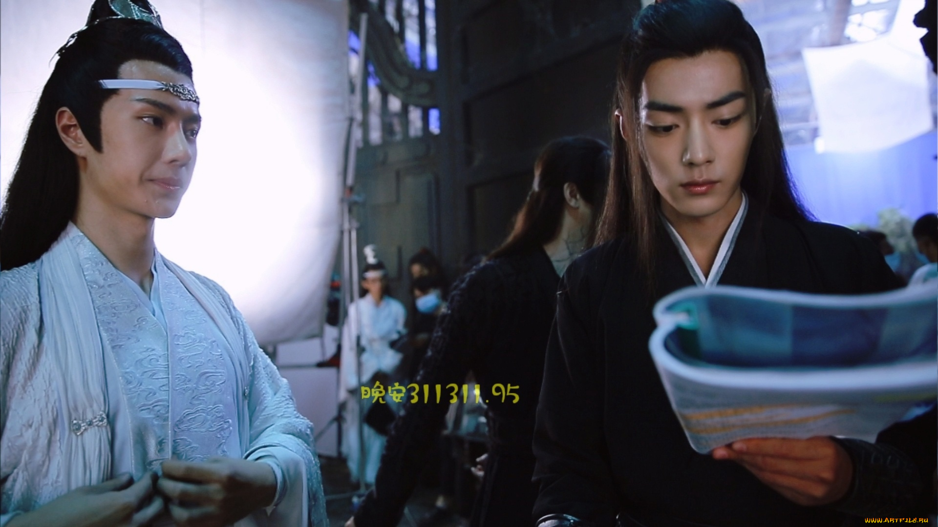 разное, знаменитости, ван, ибо, сяо, чжань, съемки, костюмы, люди