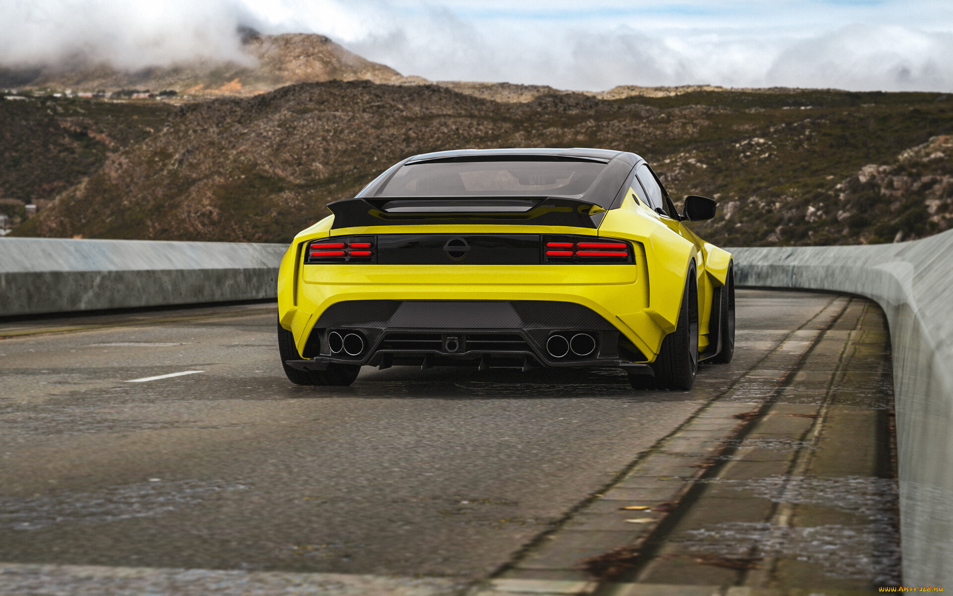 автомобили, виртуальный, тюнинг, nissan, datsun, fair, lady, 400z