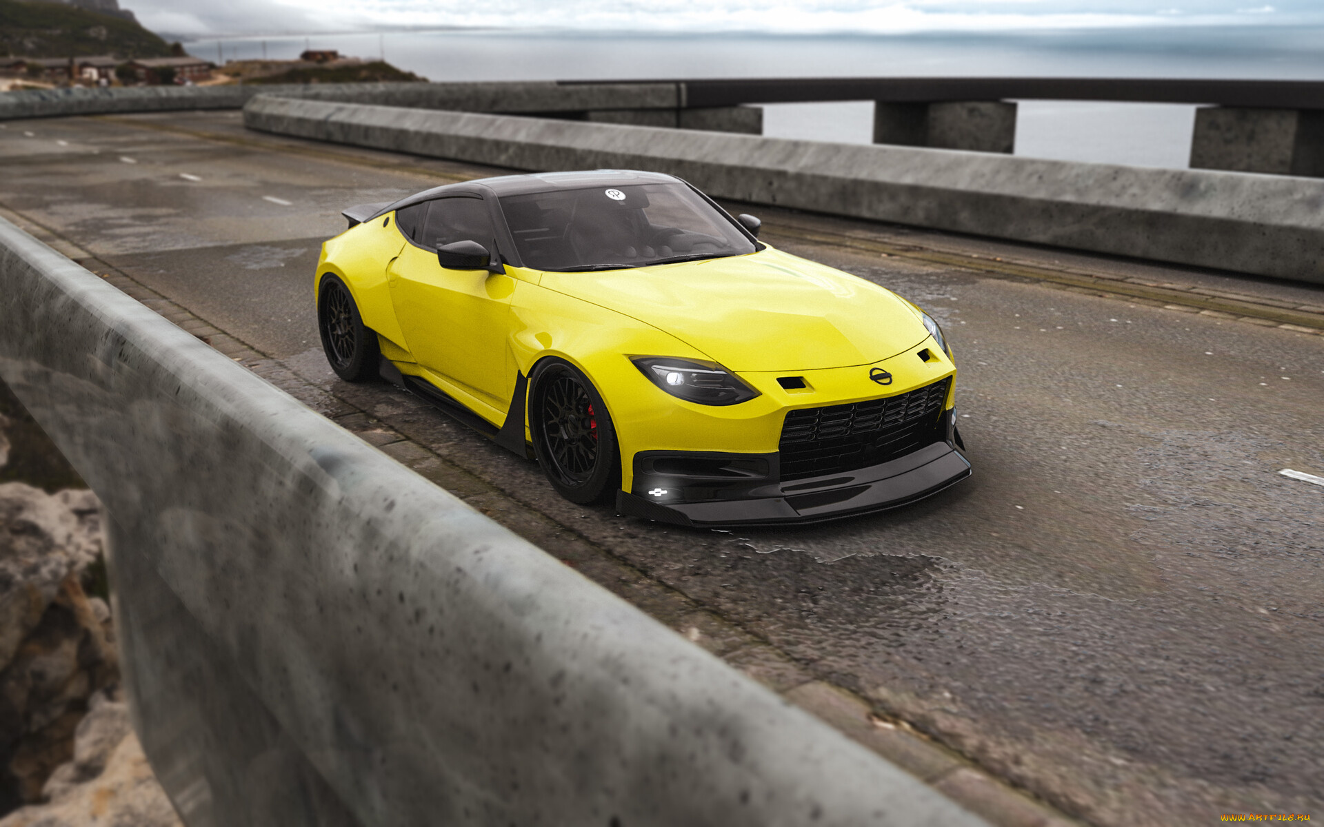 автомобили, виртуальный, тюнинг, nissan, datsun, fair, lady, 400z