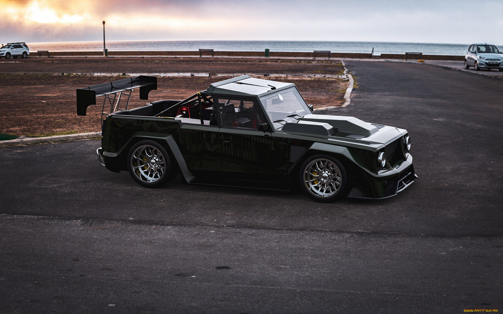 автомобили, виртуальный, тюнинг, pickup, lm002, super, sport