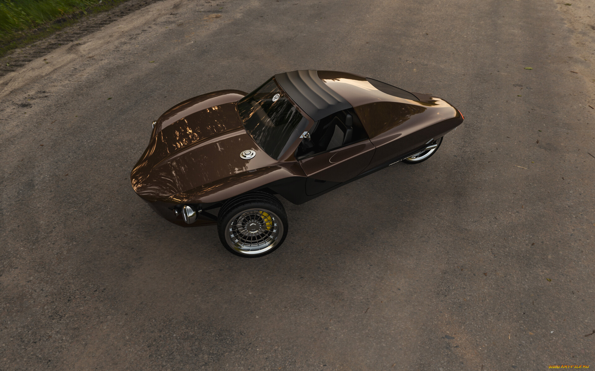 автомобили, виртуальный, тюнинг, velorex, чудный, и, прикольный, трёхколёсный, автомобиль