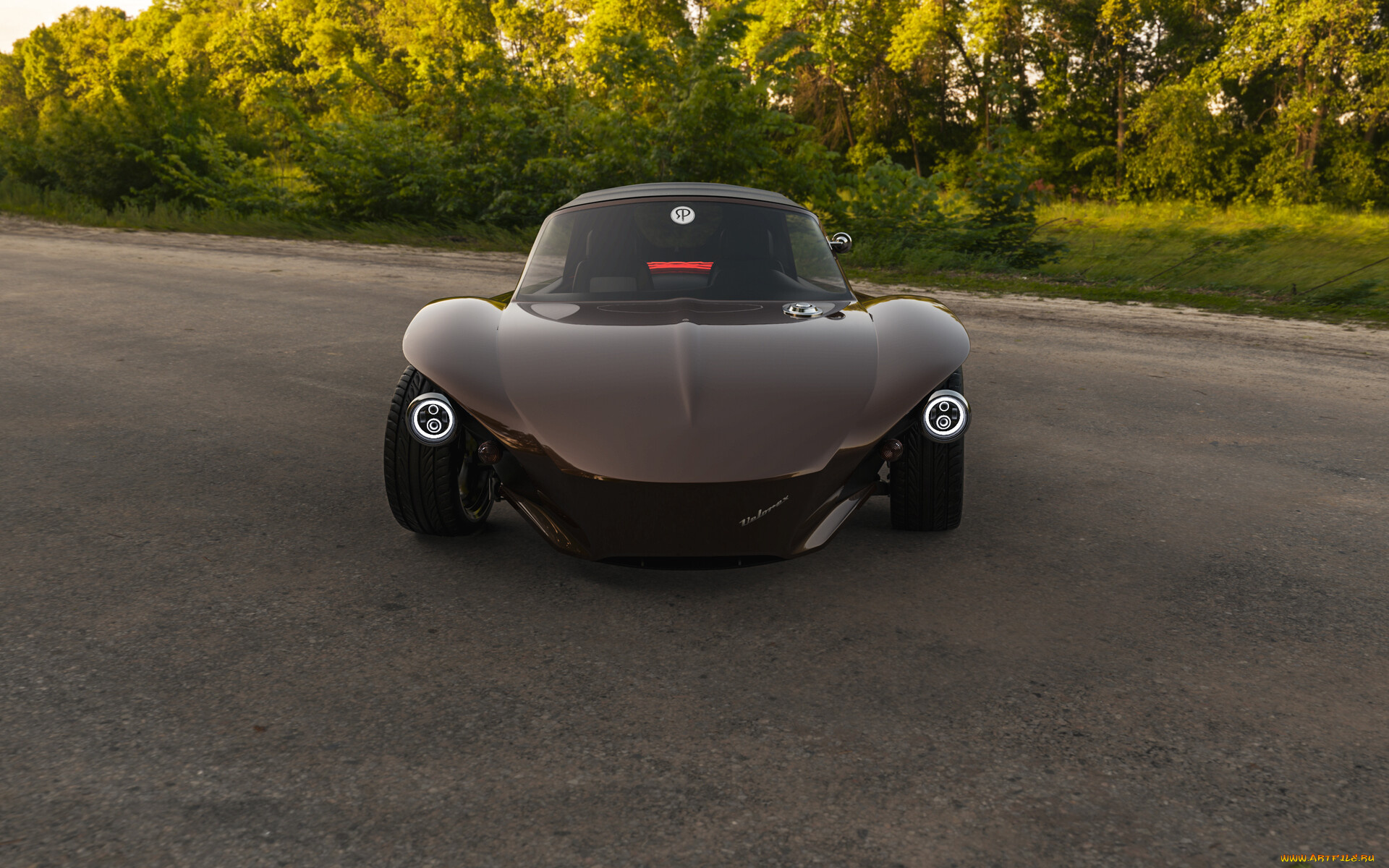 автомобили, виртуальный, тюнинг, velorex, чудный, и, прикольный, трёхколёсный, автомобиль