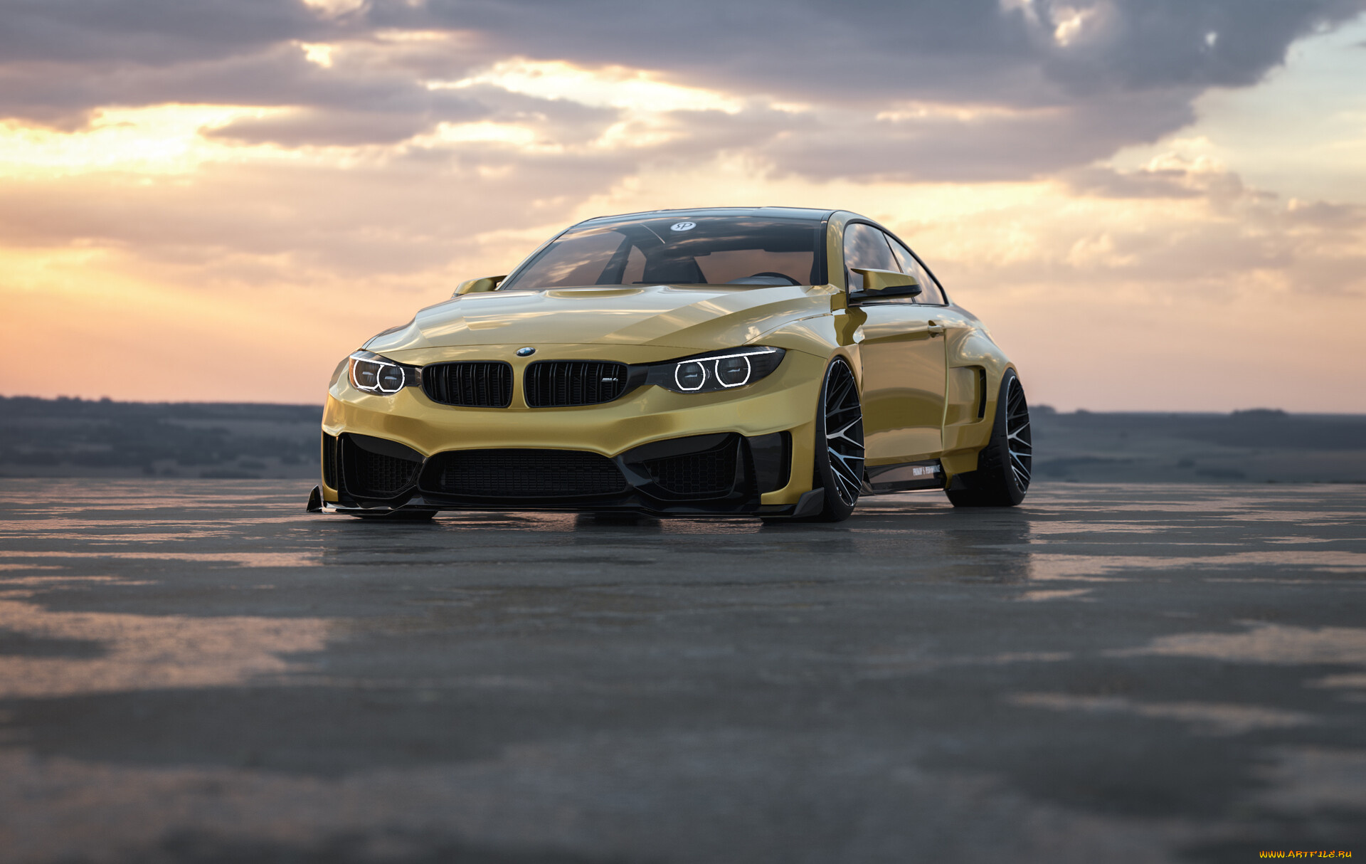 автомобили, виртуальный, тюнинг, bmw, m4, performance, germany, monster