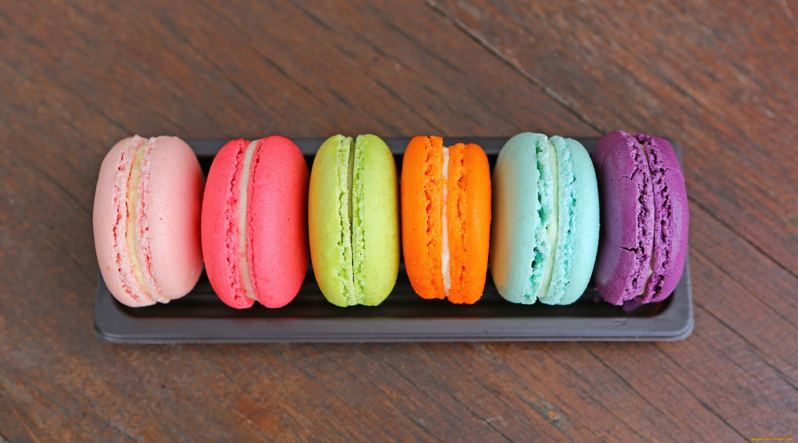 еда, макаруны, лакомство, печенье, ассорти