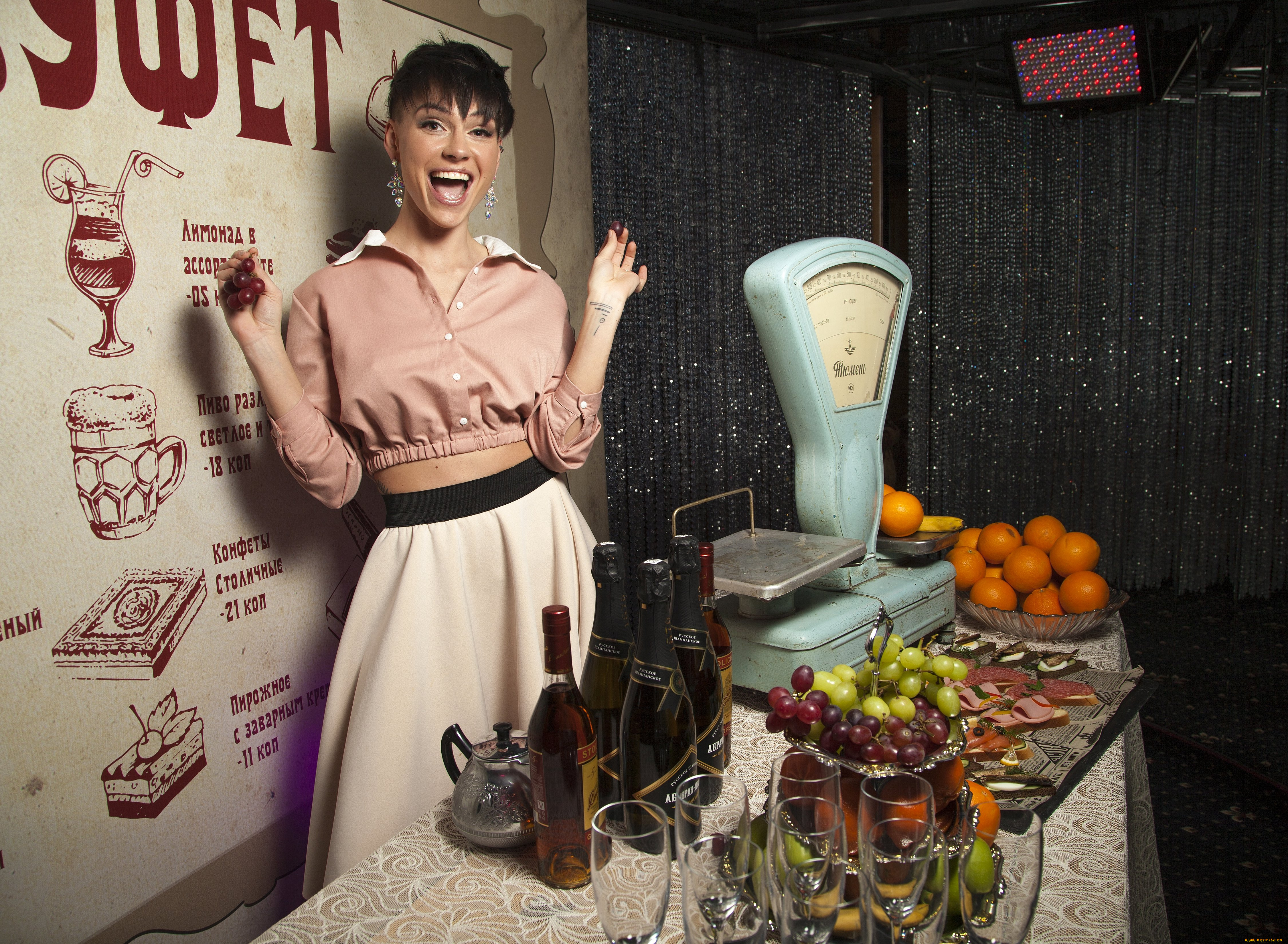 девушки, -, брюнетки, , шатенки, golden, girls, ночной, клуб, модель