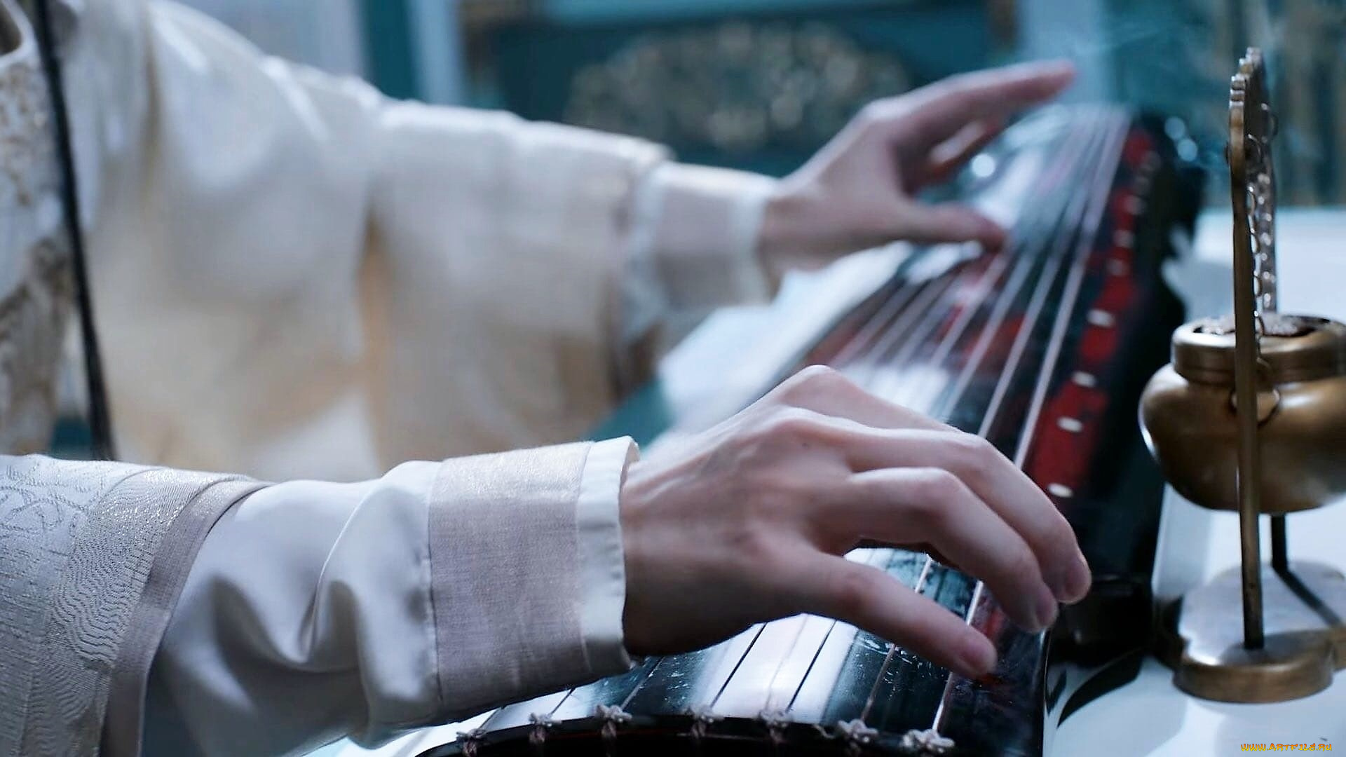 кино, фильмы, the, untamed, цзинь, гуанъяо, руки, гуцинь