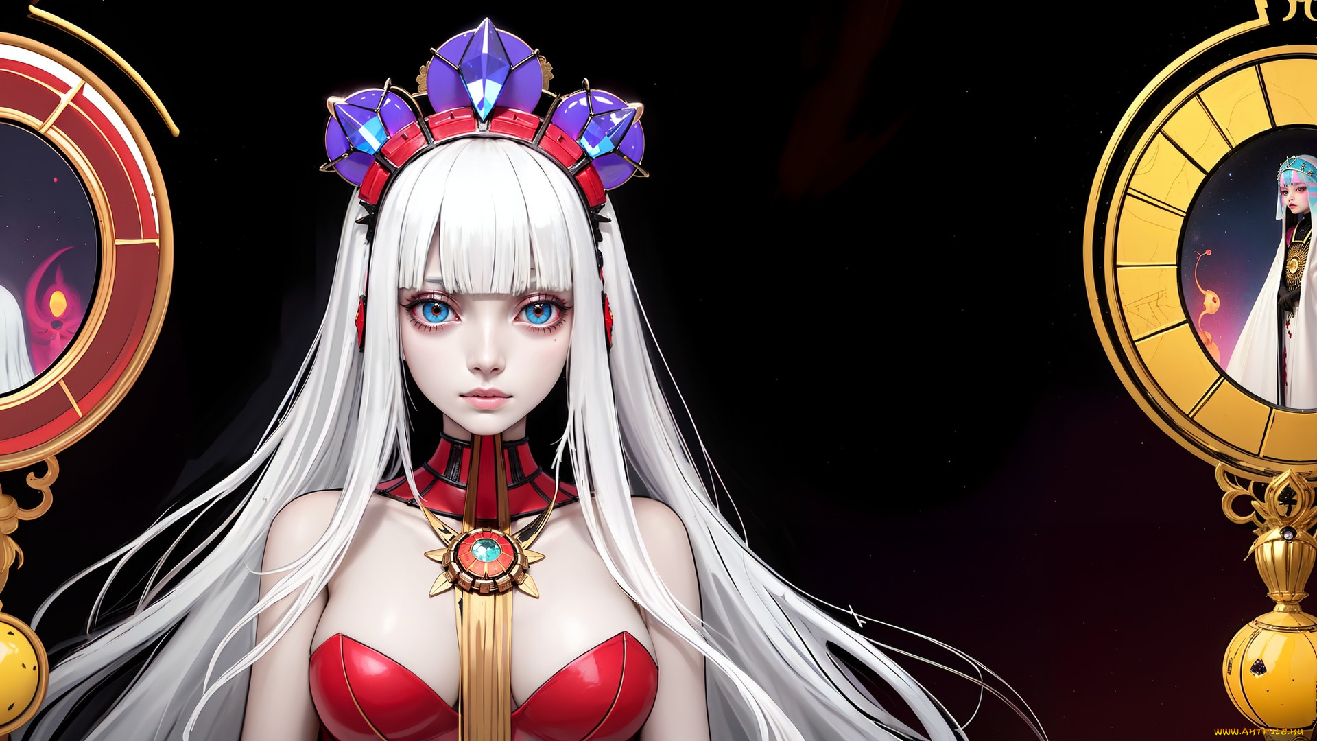 фэнтези, девушки, нейросети, графика, нейроарт, ai, art, нейронные, сети, рисунки, нейро, искусство