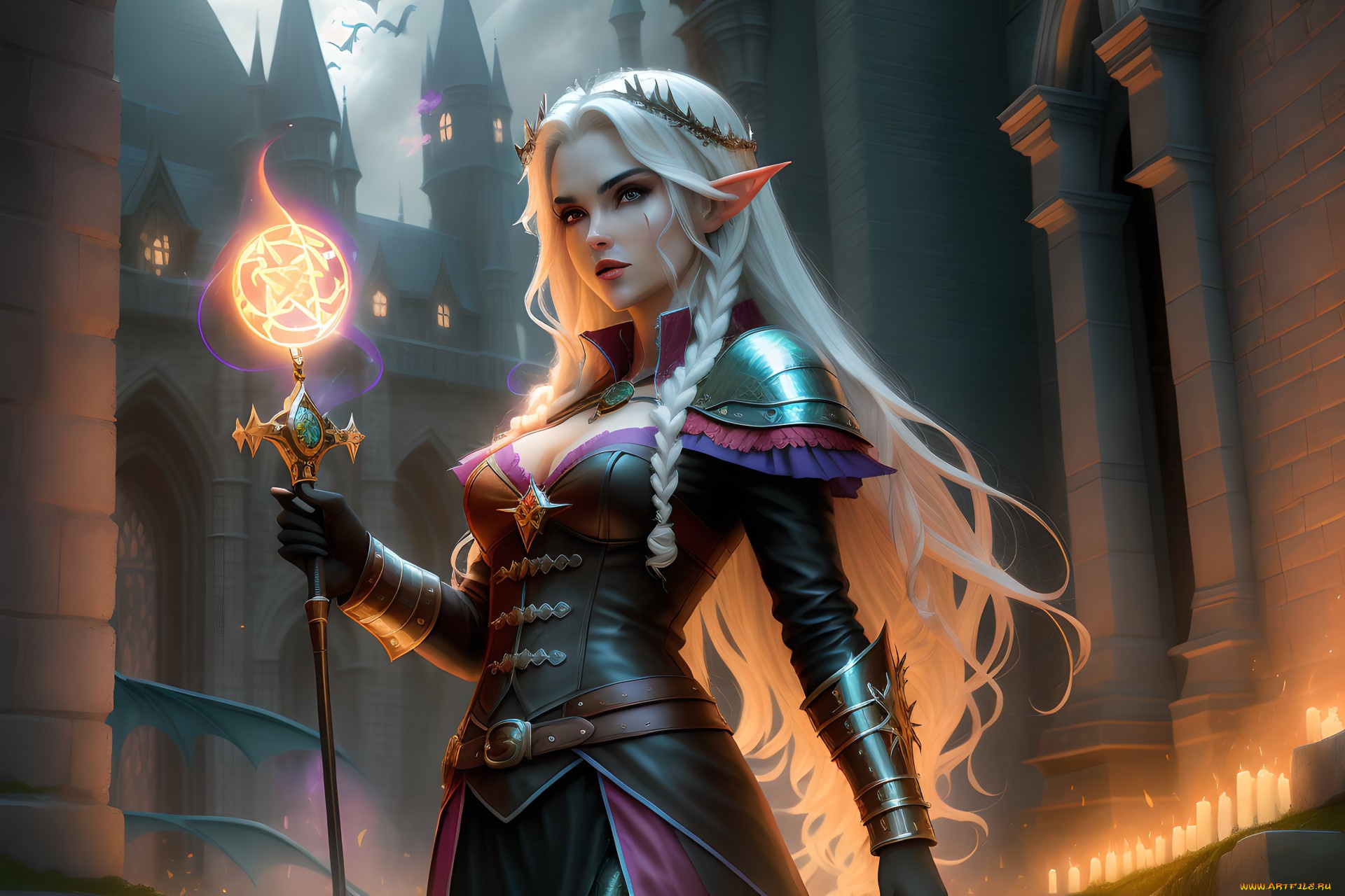 фэнтези, эльфы, нейросети, графика, нейроарт, ai, art, нейронные, сети, рисунки, нейро, искусство