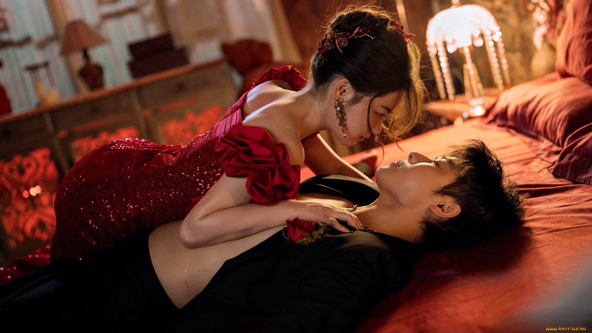 a, rainkissed, fate, кино, фильмы, -unknown, , другое, парень, девушка, пара, постель