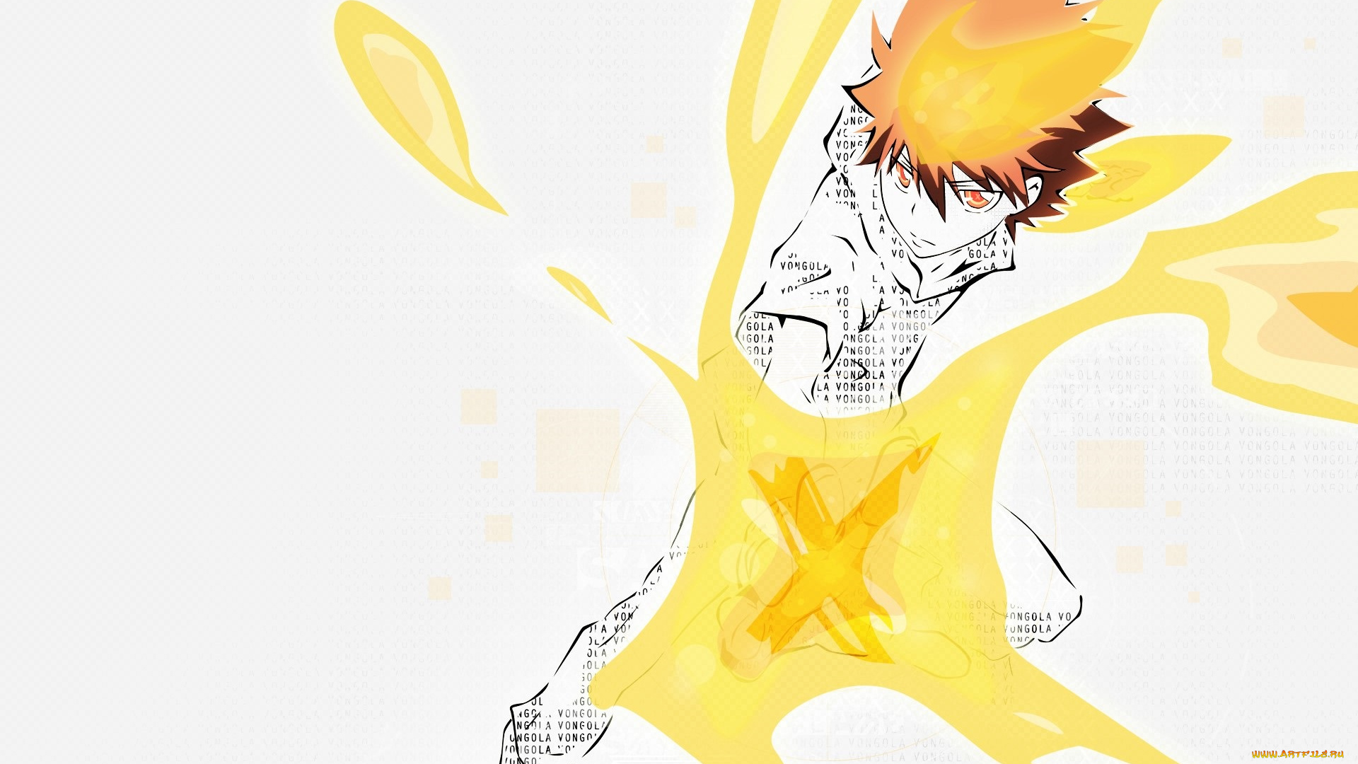 аниме, katekyo, hitman, reborn, парень, персонаж