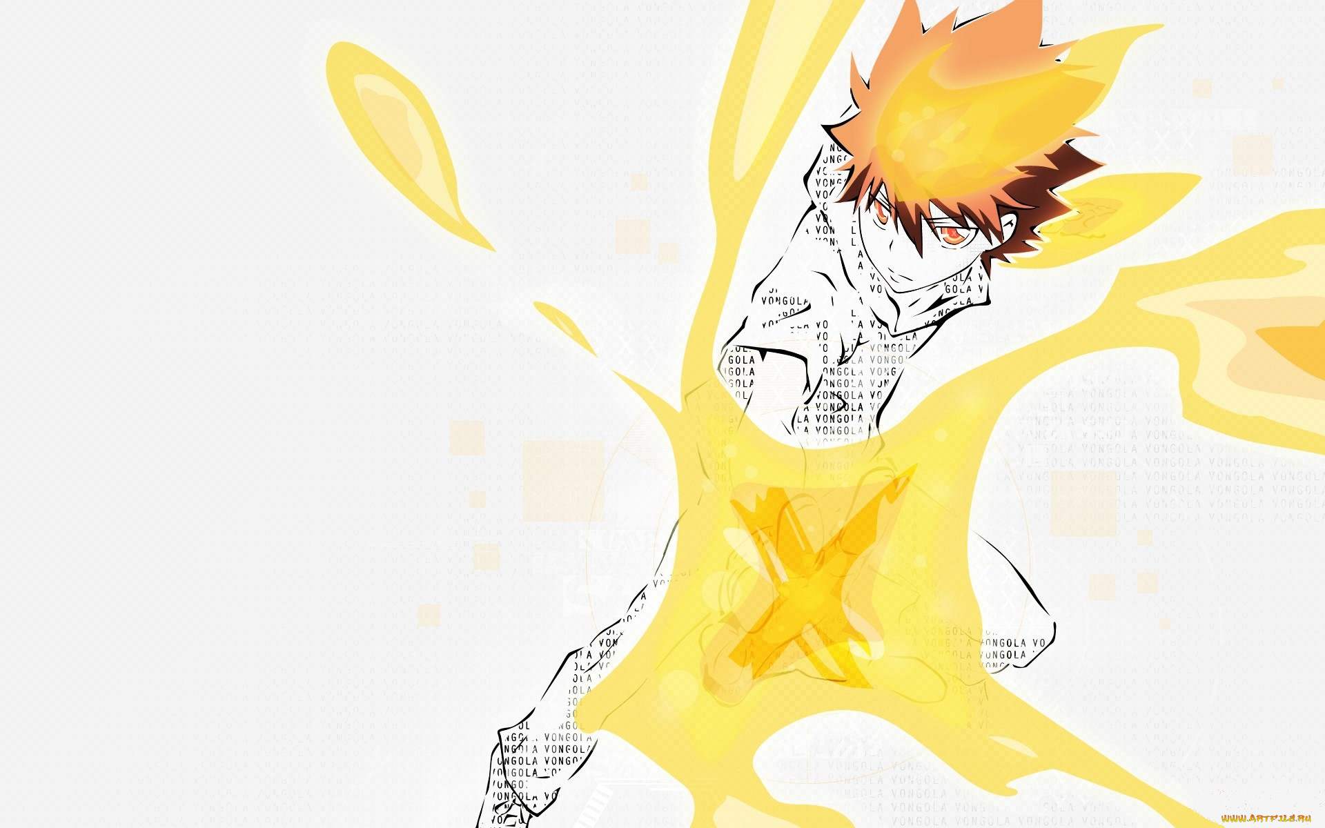 аниме, katekyo, hitman, reborn, парень, персонаж