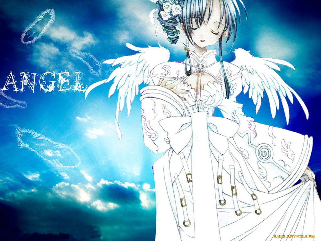 аниме, angel, dust