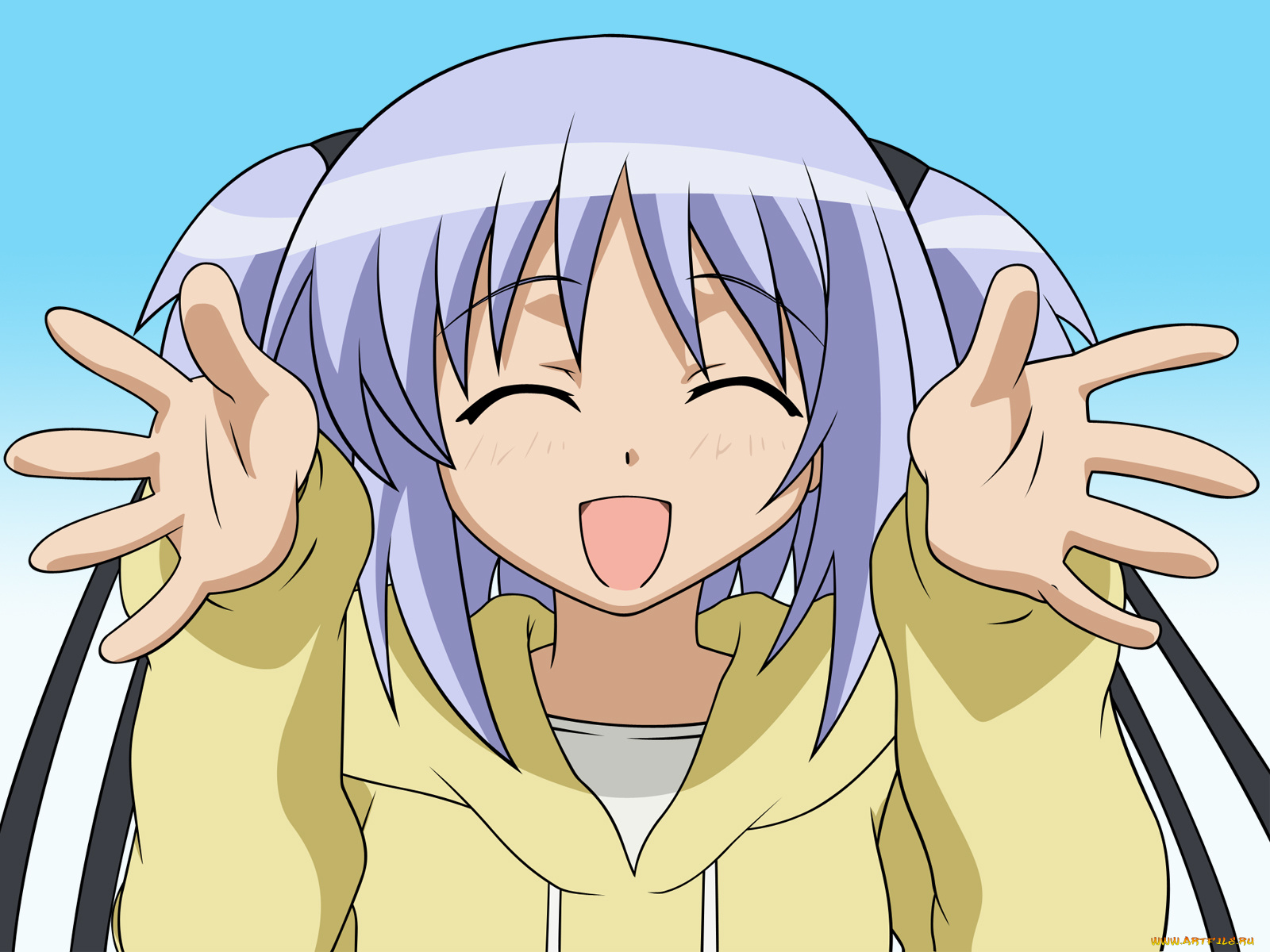 аниме, bokusatsu, tenshi, dokuro, chan