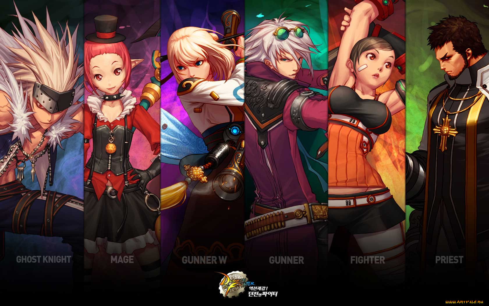 dungeon, fighter, online, видео, игры