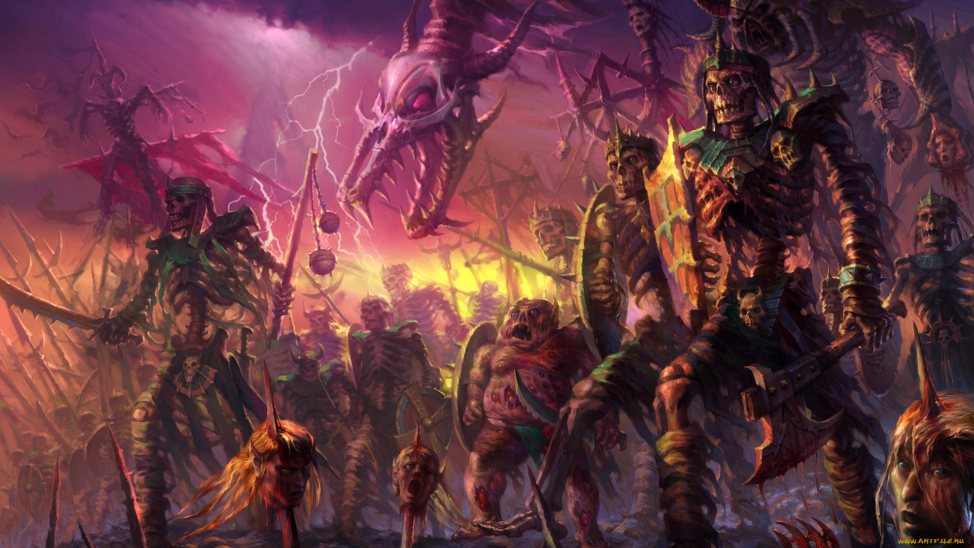 видео, игры, heroes, of, annihilated, empires