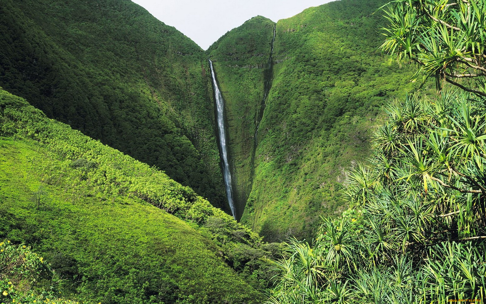 природа, водопады