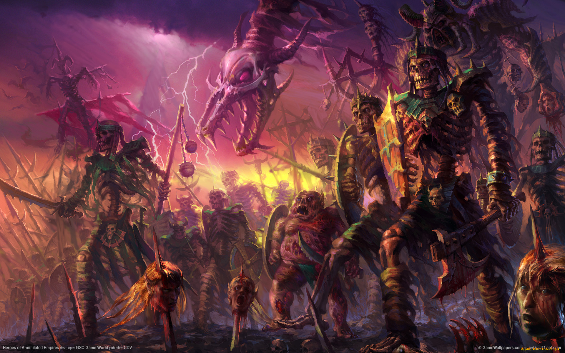 видео, игры, heroes, of, annihilated, empires