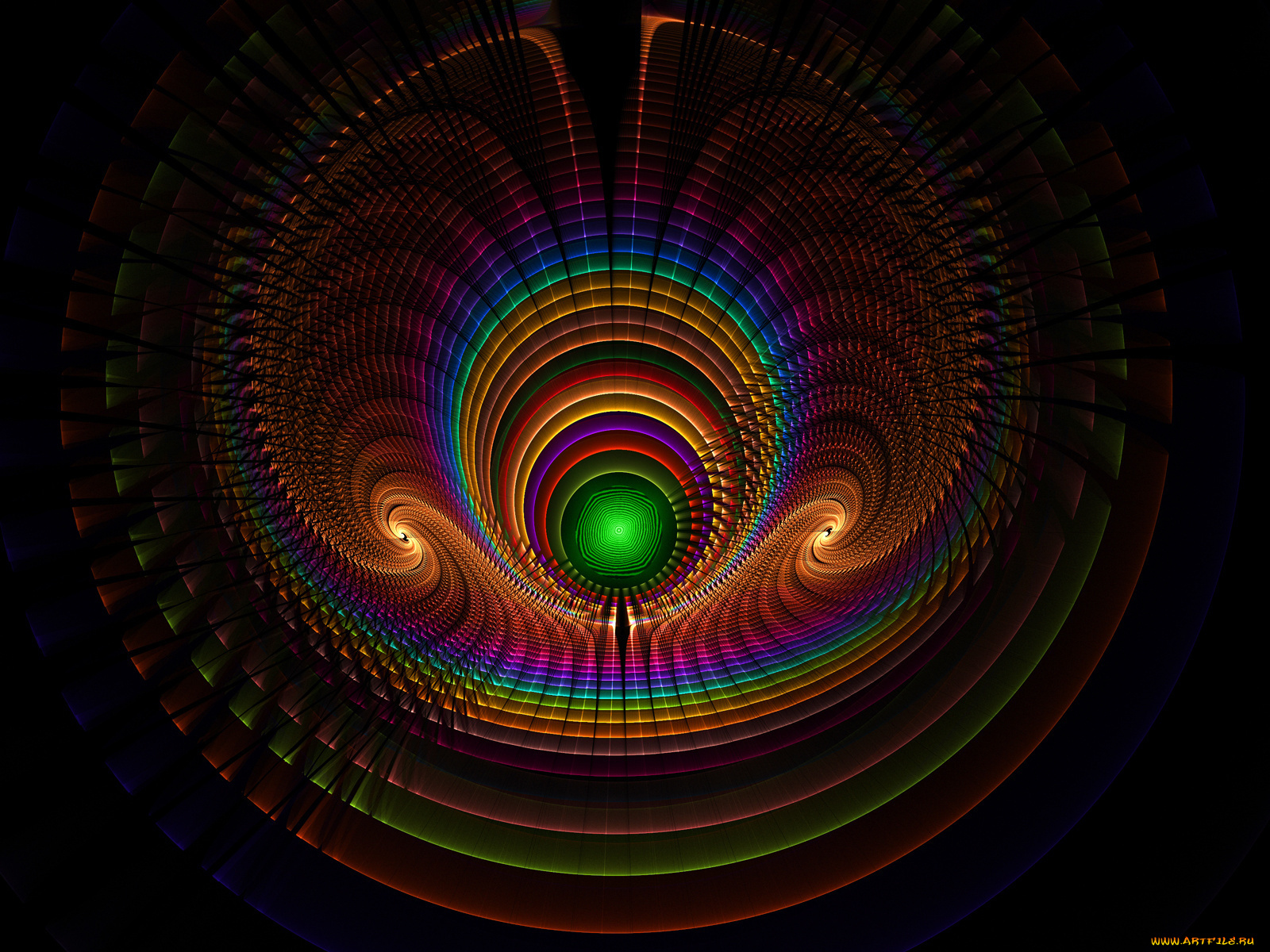 3д, графика, fractal, фракталы, абстракция