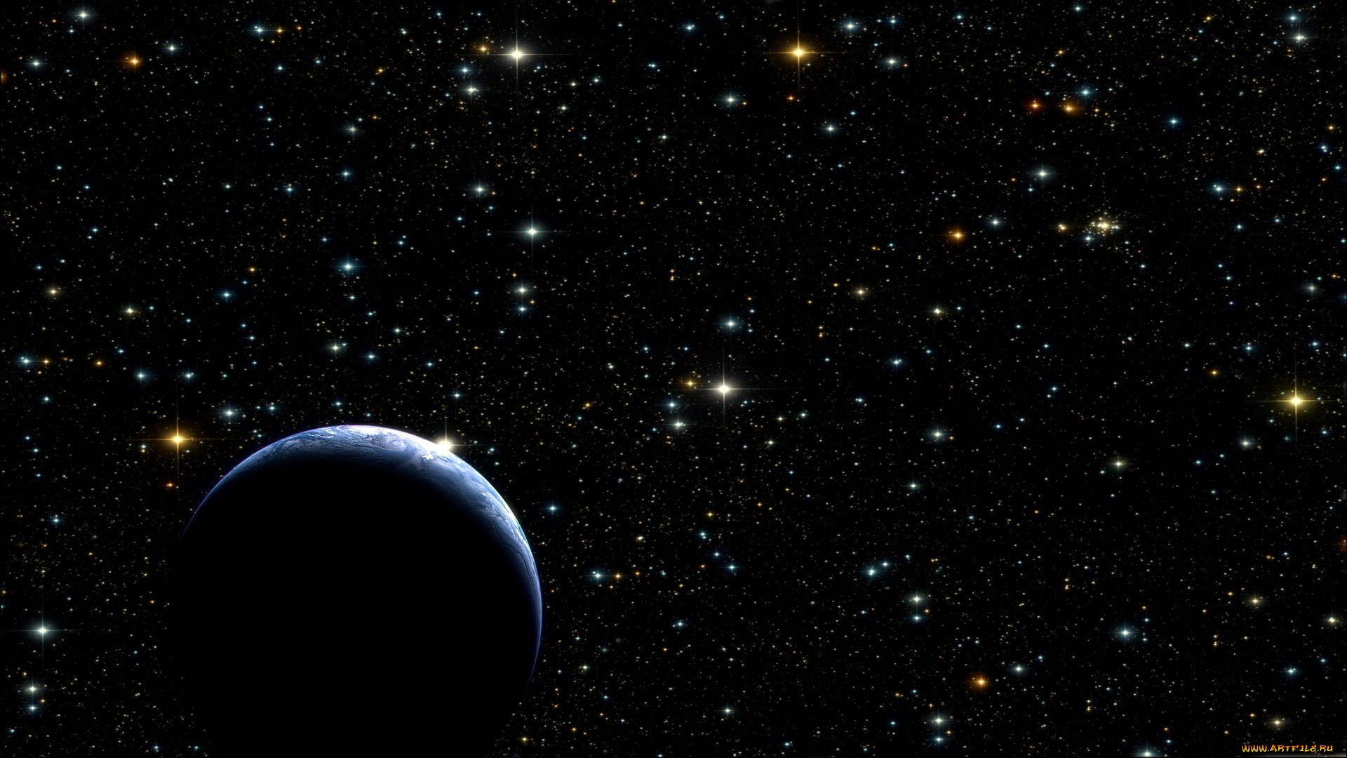 космос, арт, планеты