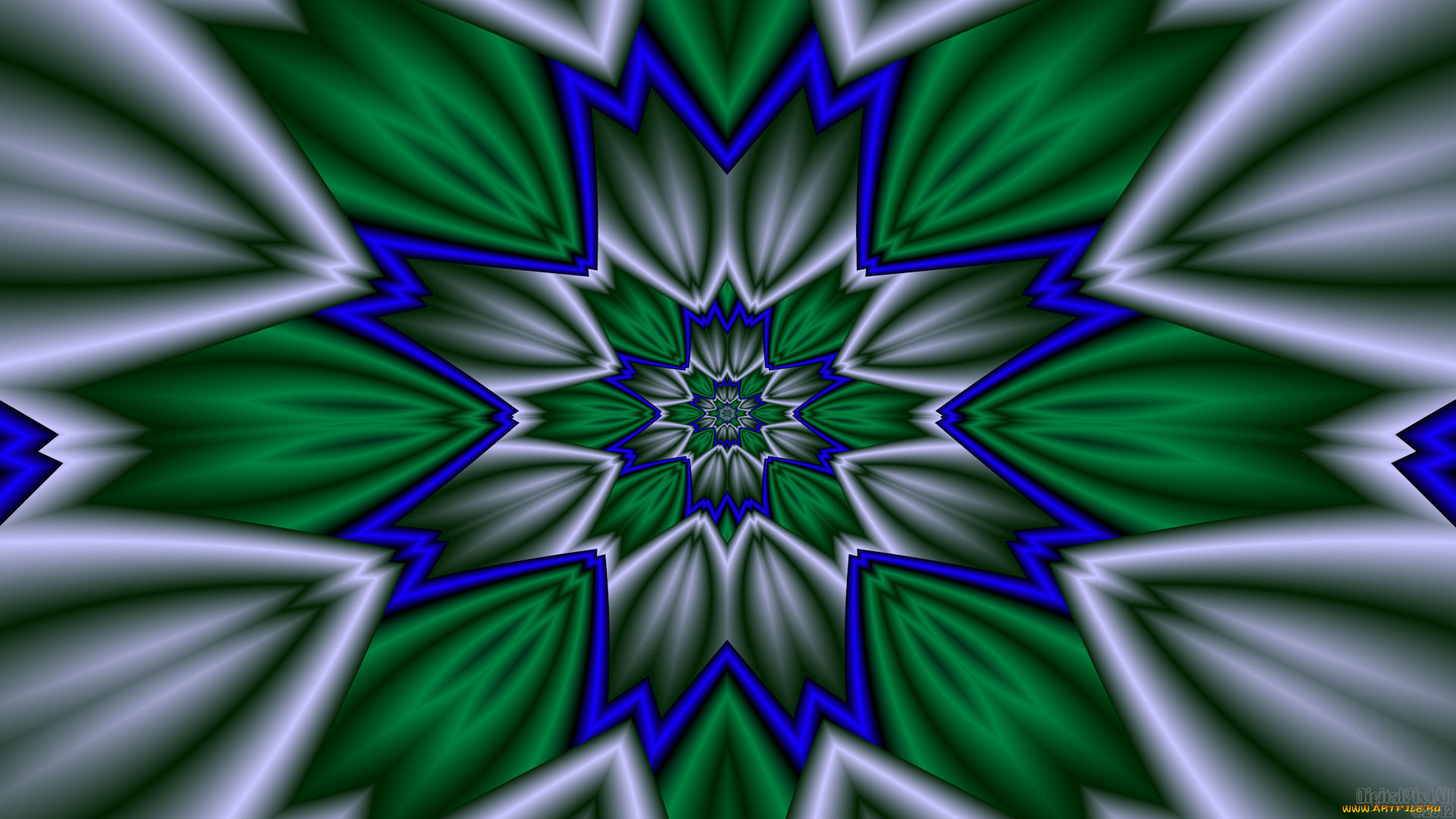 3д, графика, fractal, фракталы, узор, цвета, фон